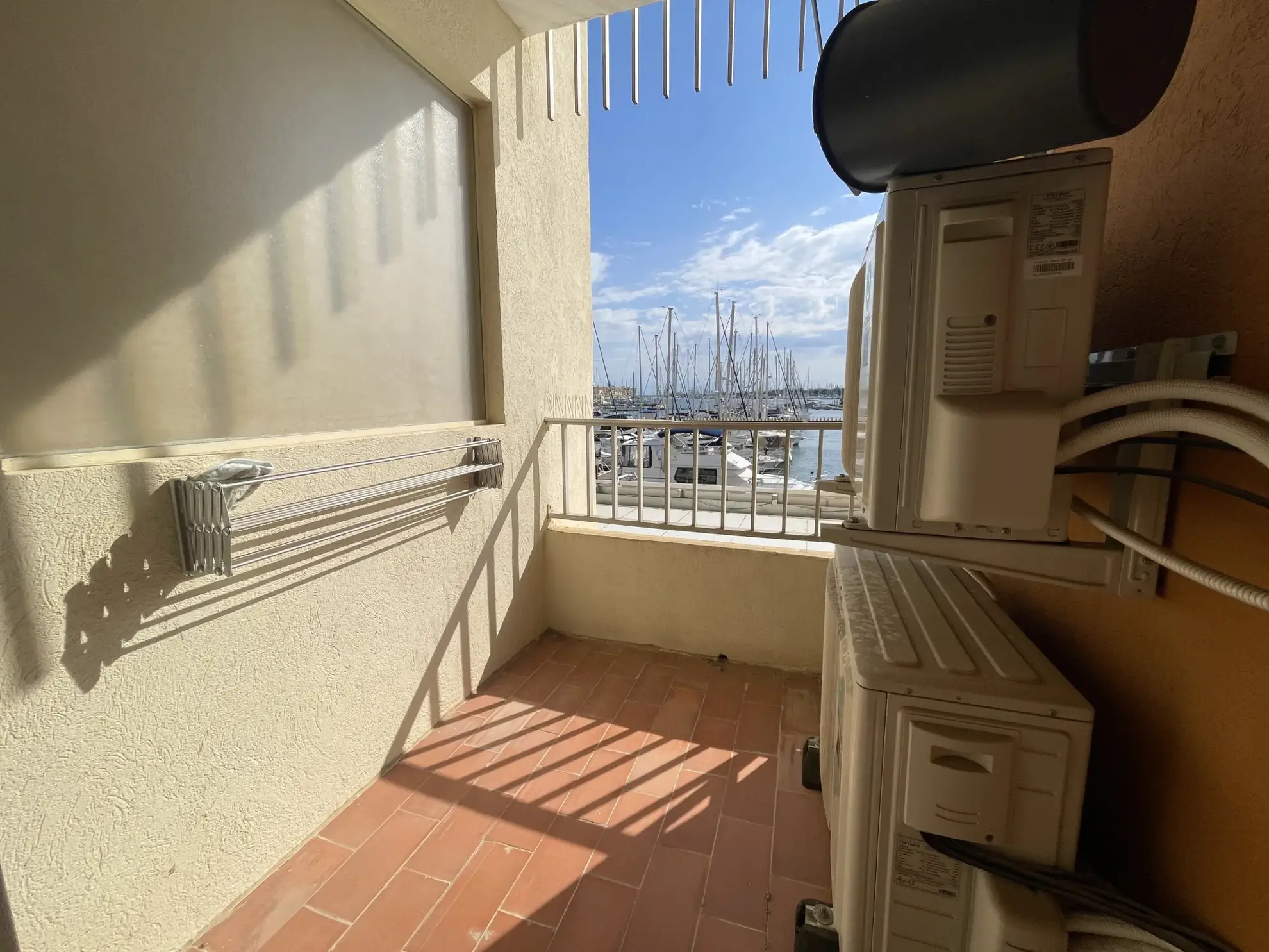 Appartement T3 avec terrasse et vue port au Cap d’Agde 