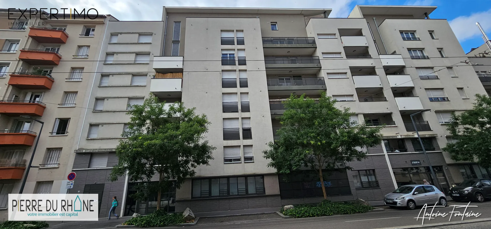 Appartement T2 récent avec balcon et garage à Villeurbanne - Léon Blum 