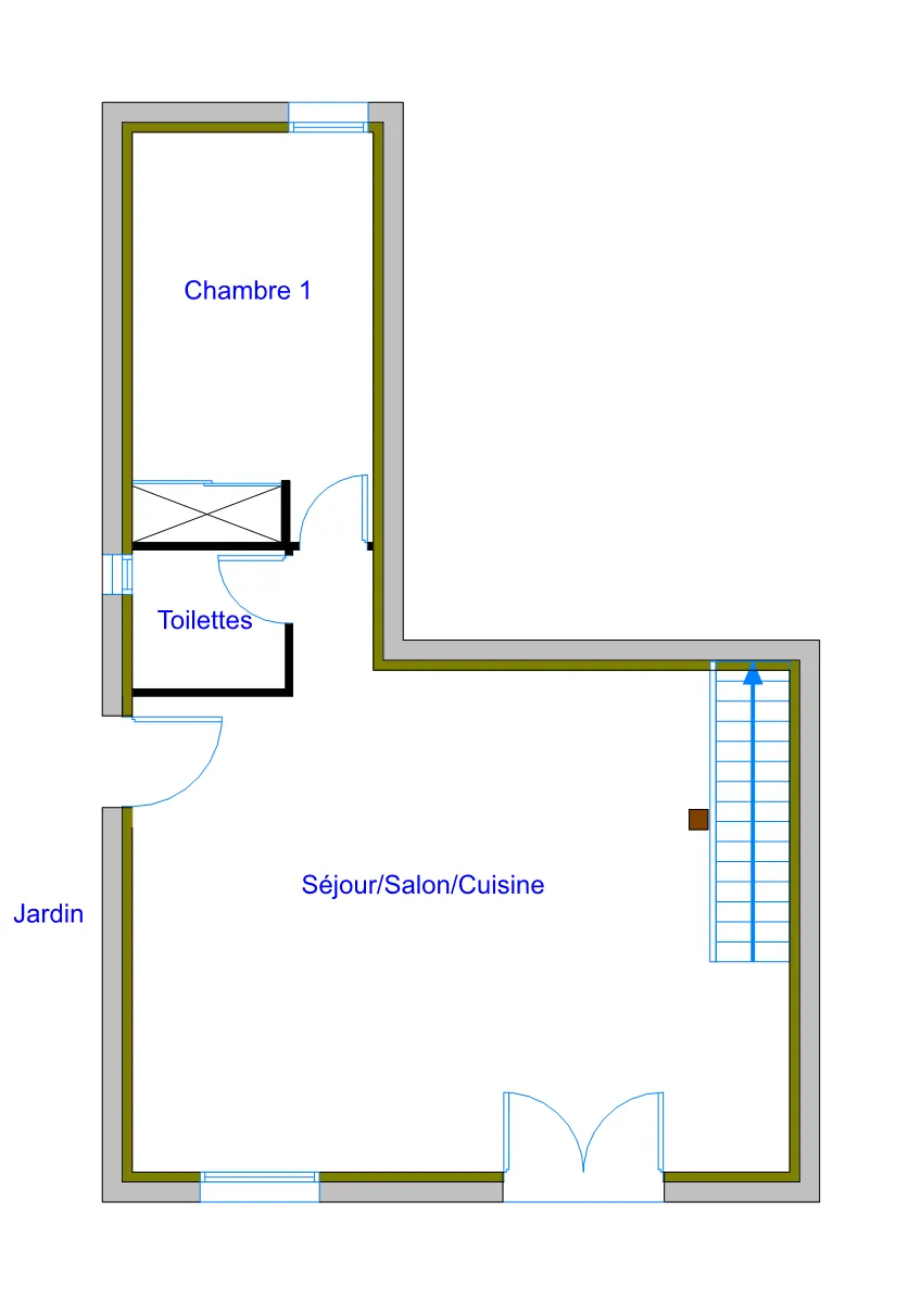 Maison 4 pièces lumineuse à Meynes, proche centre et commodités 