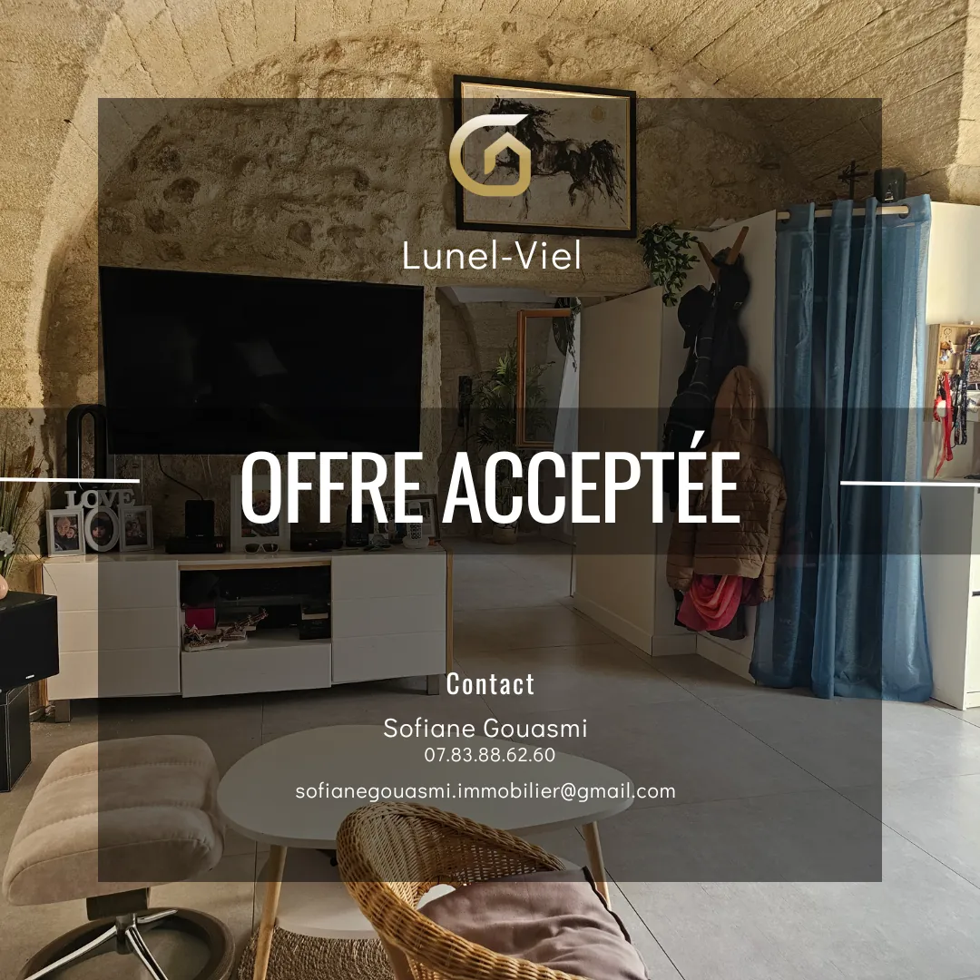 Maison de village à Lunel-Viel avec 4 chambres et terrasse potentialisée - 34400