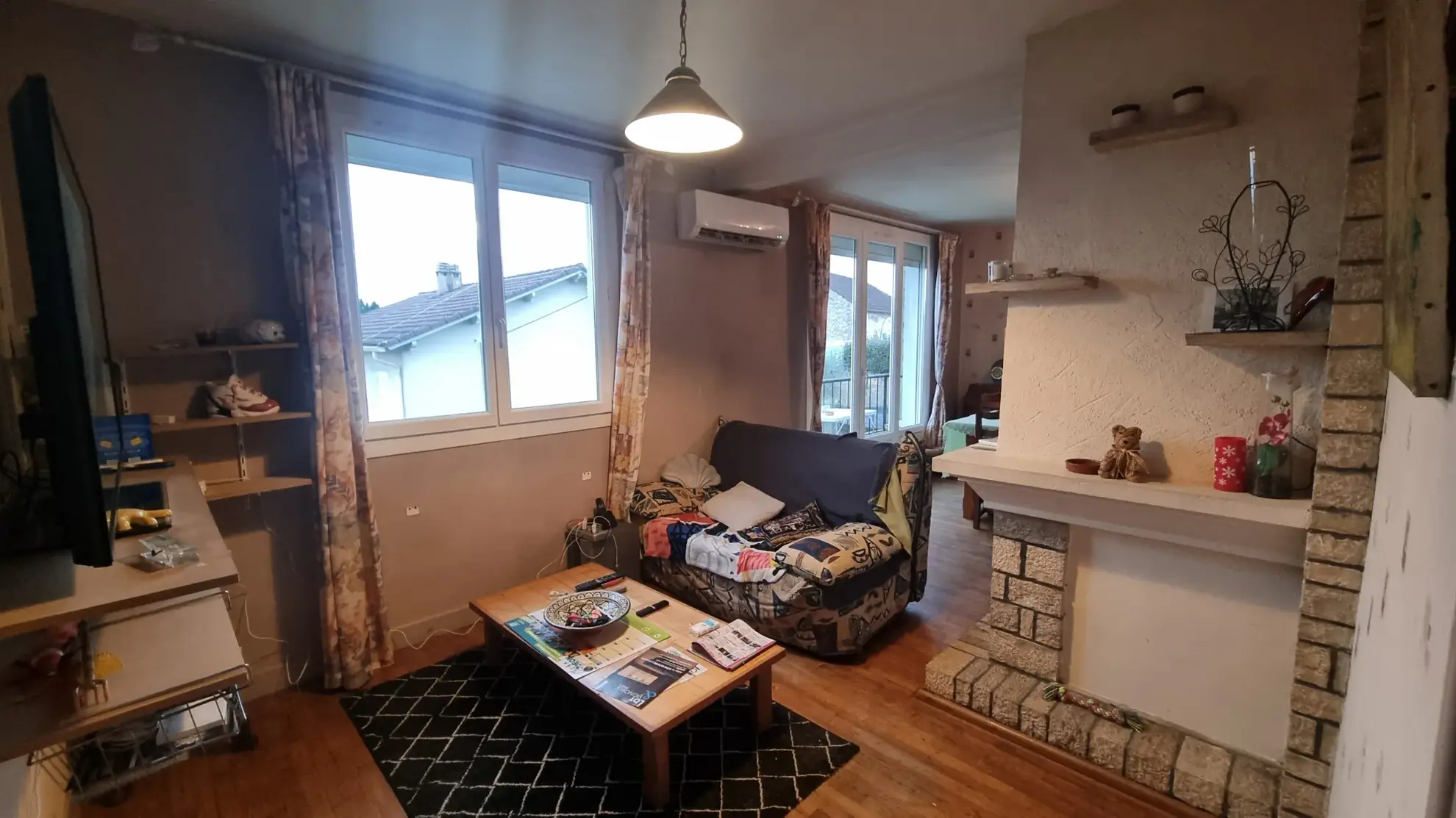 Maison 69 m² en vente au centre de Prayssac avec jardin et sous-sol aménageable 