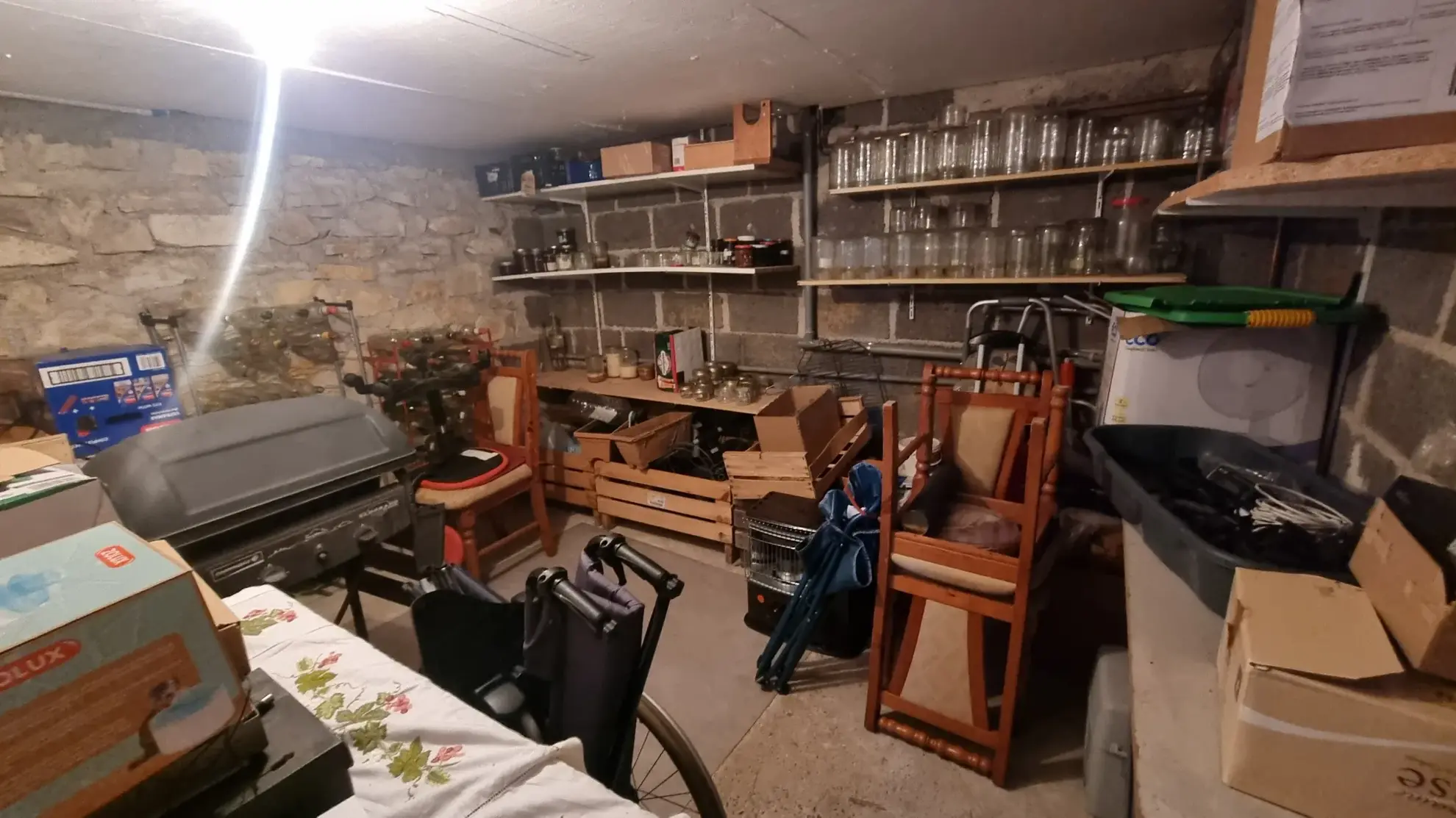 Maison 69 m² en vente au centre de Prayssac avec jardin et sous-sol aménageable 