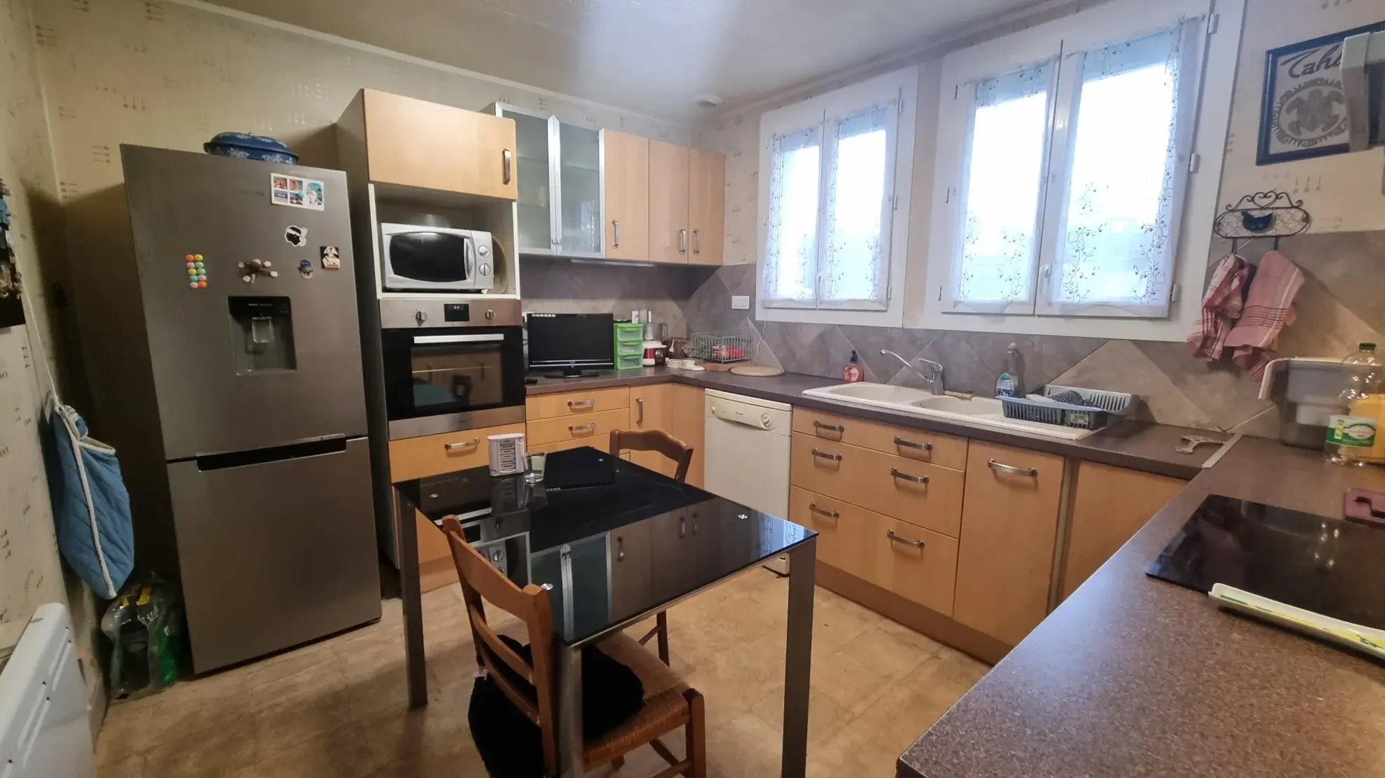 Maison 69 m² en vente au centre de Prayssac avec jardin et sous-sol aménageable 