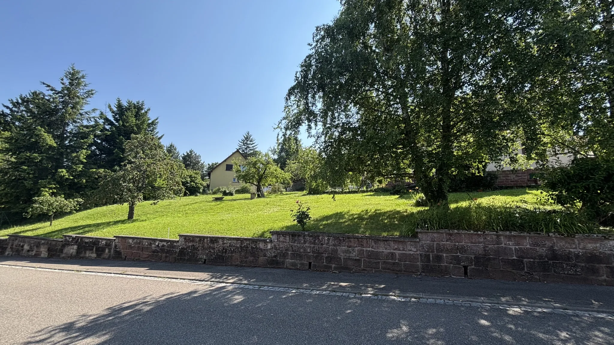 Terrain constructible de 9,63 ares avec CU positif à Ottersthal 