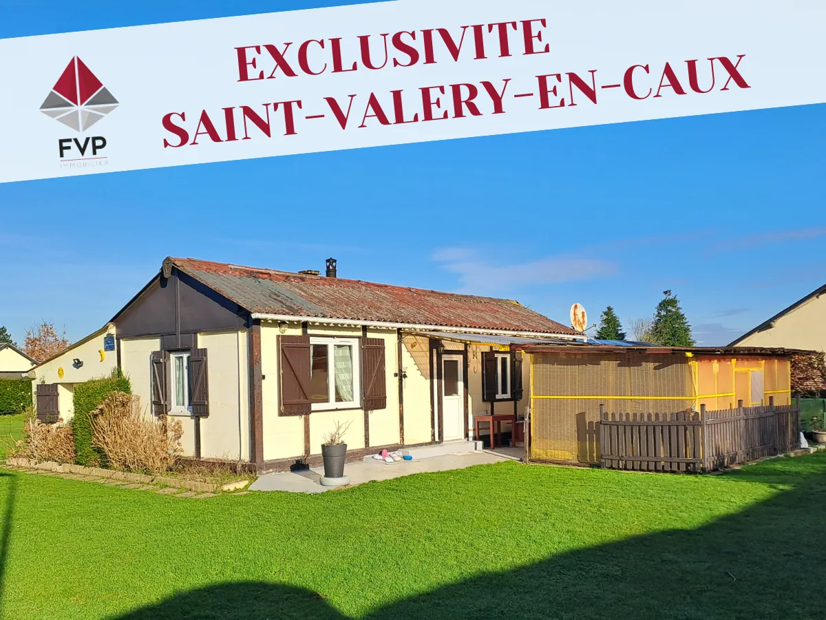 Maison 70m² à vendre à Saint-Valery-en-Caux avec terrain de 1200m²