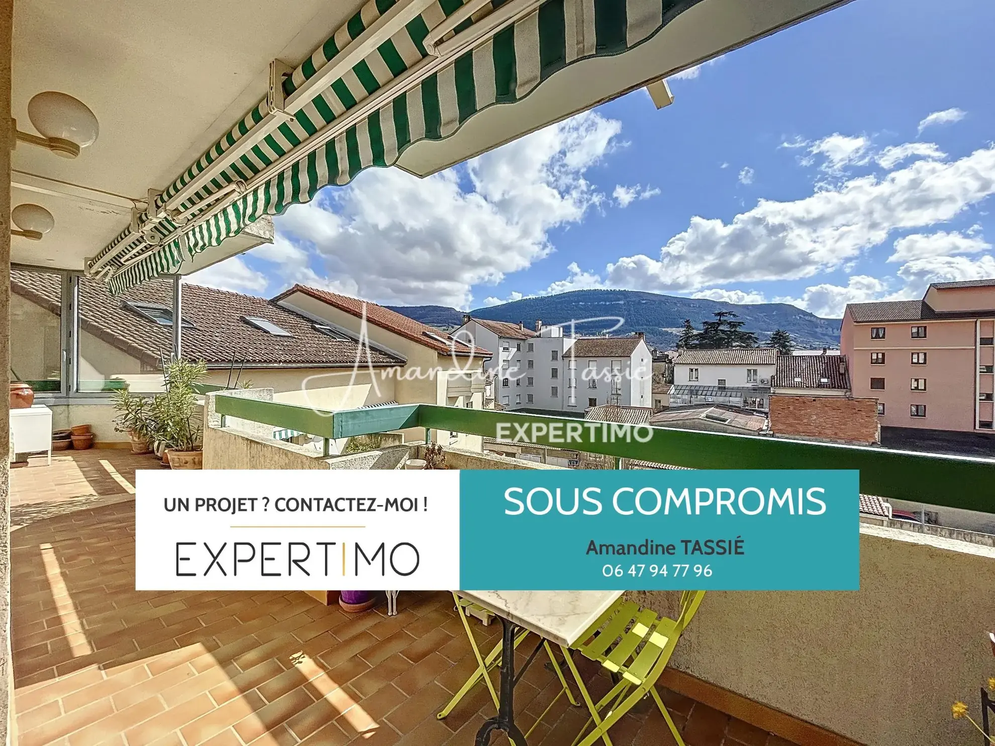 À vendre à Millau : grand appartement avec terrasse, ascenseur et luminosité exceptionnelle