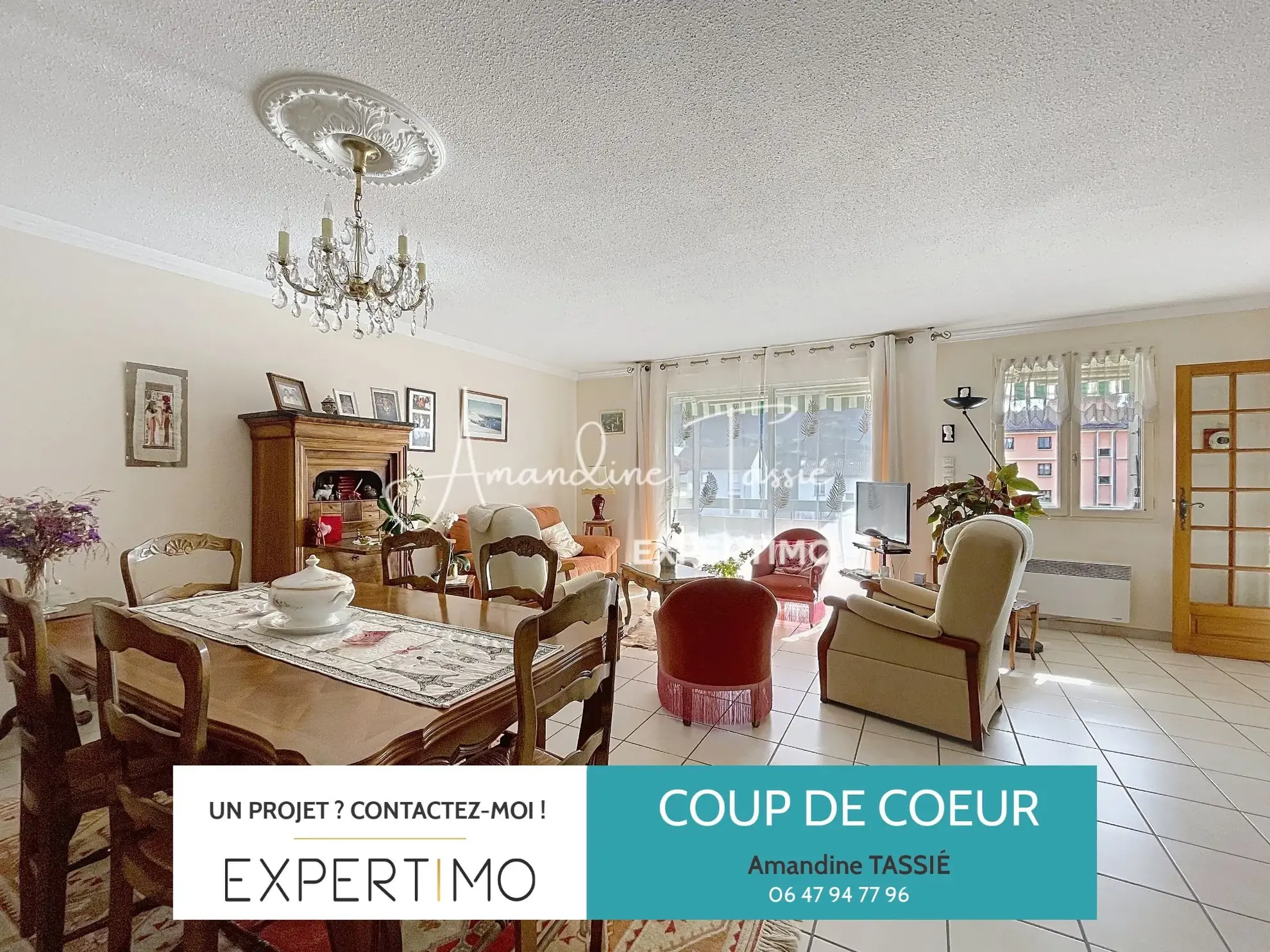 À vendre à Millau : grand appartement avec terrasse, ascenseur et luminosité exceptionnelle 