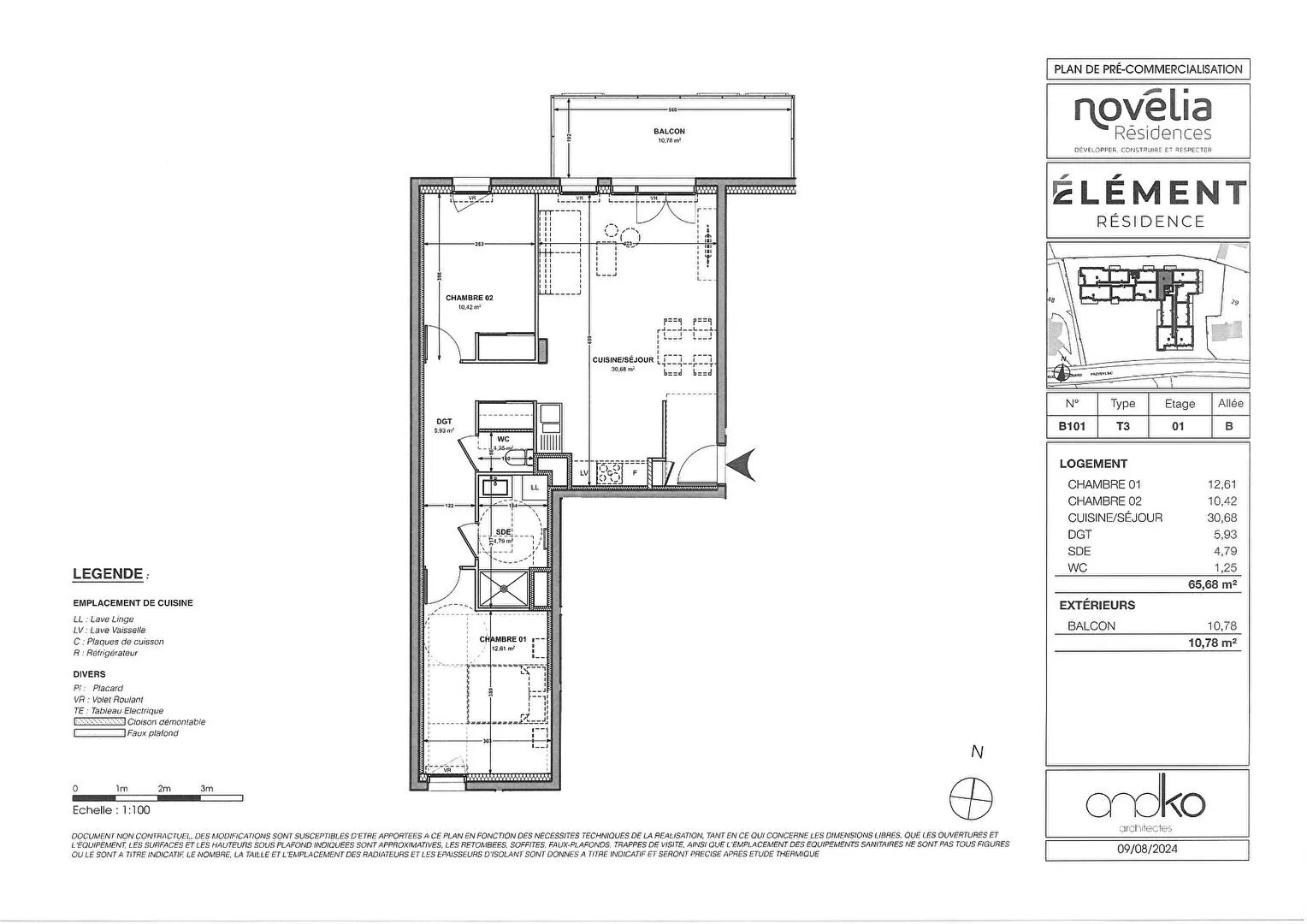 Appartement neuf à Embrun – Résidence de standing avec jardin et parking en livraison 2027