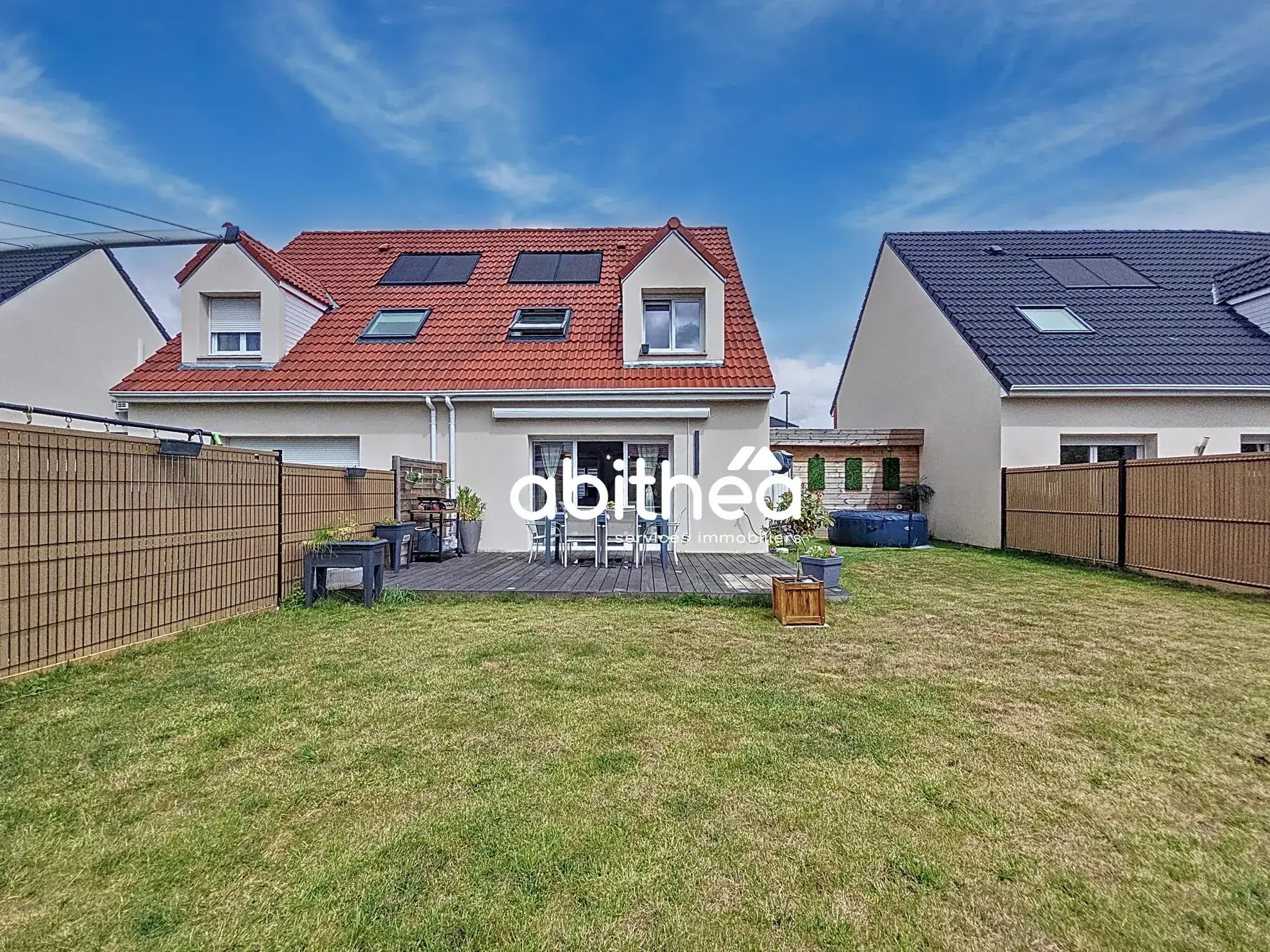 Maison récente avec jardin à Bauvin – 3 chambres, faible consommation énergétique 