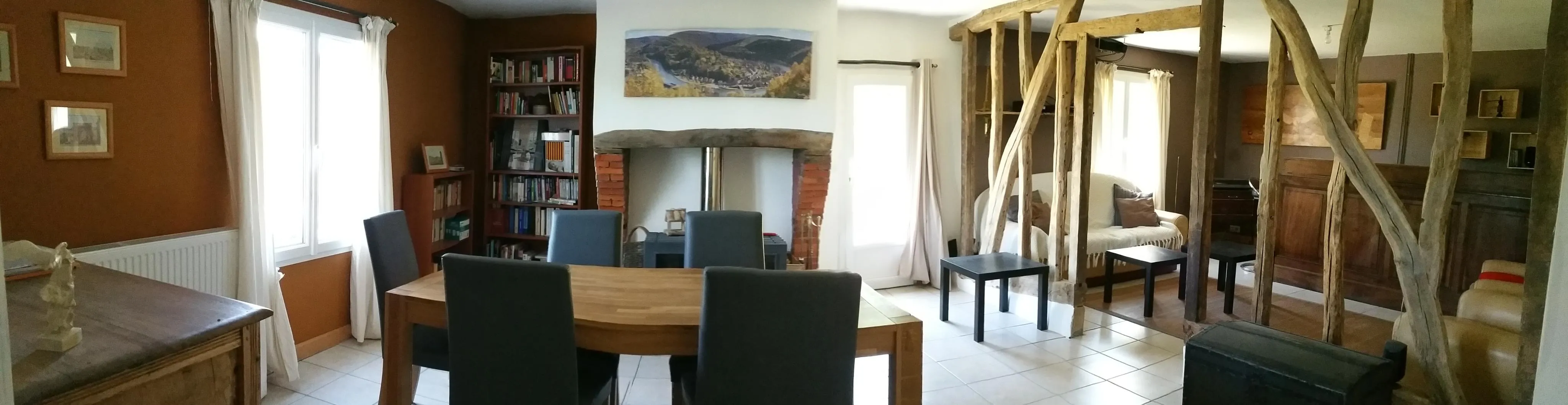 Maison rénovée avec jardin à Saint-Jean-Aux-Bois - 5 chambres, chauffage Pellets, grand jardin 