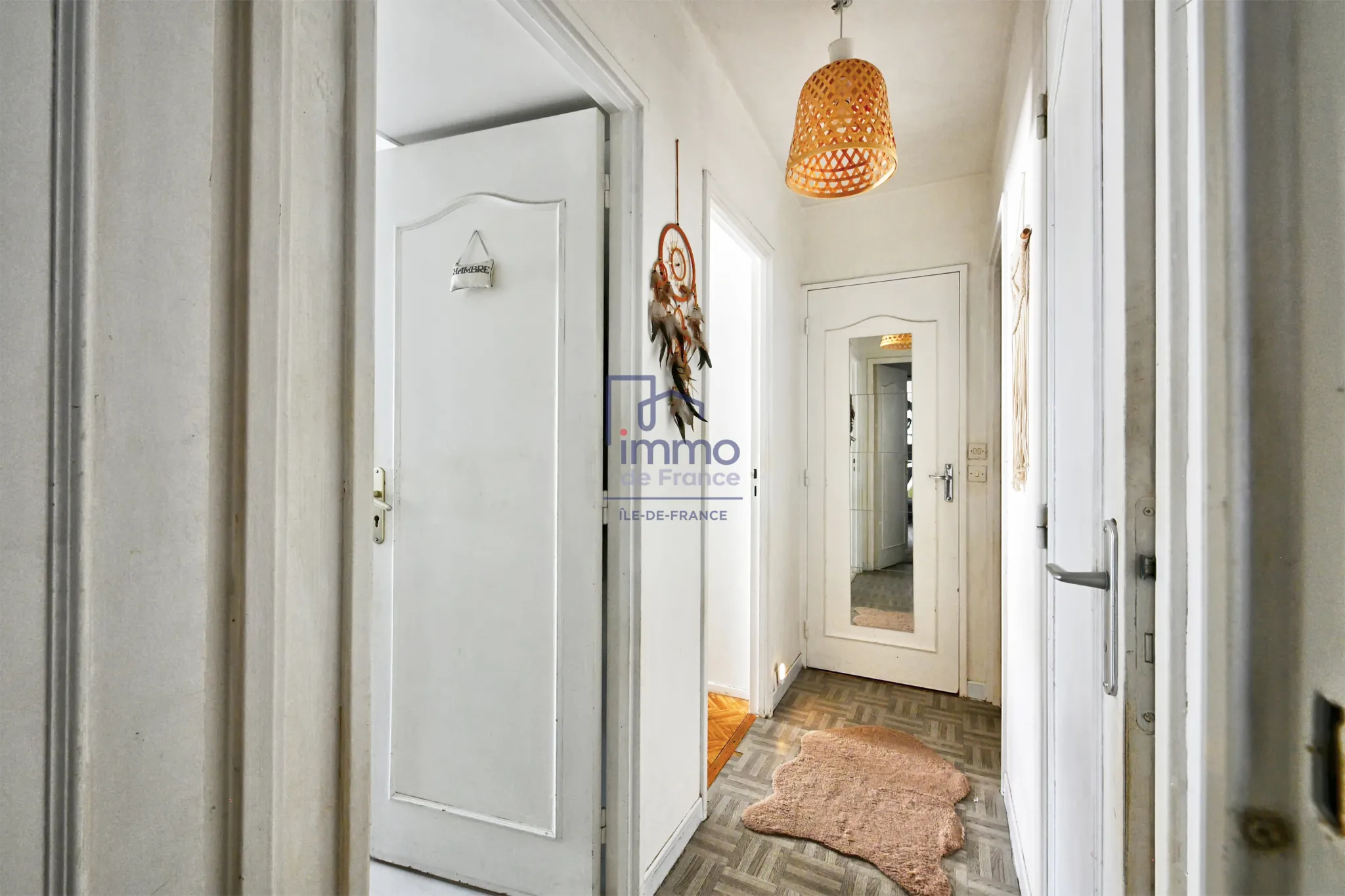 Appartement T3 loué à Achères, idéal investisseur avec balcon, cave et gardien 