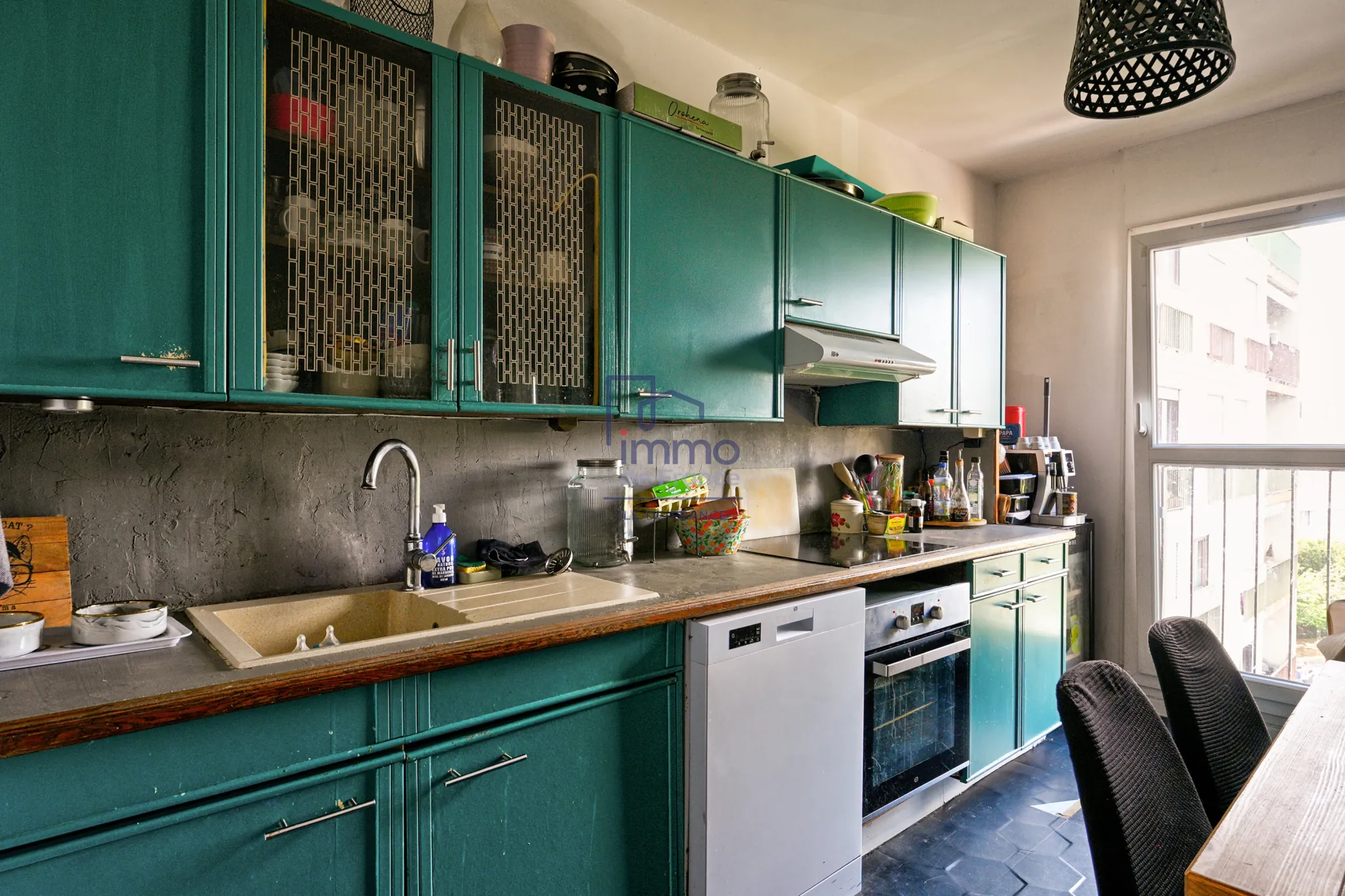 Appartement T3 loué à Achères, idéal investisseur avec balcon, cave et gardien 