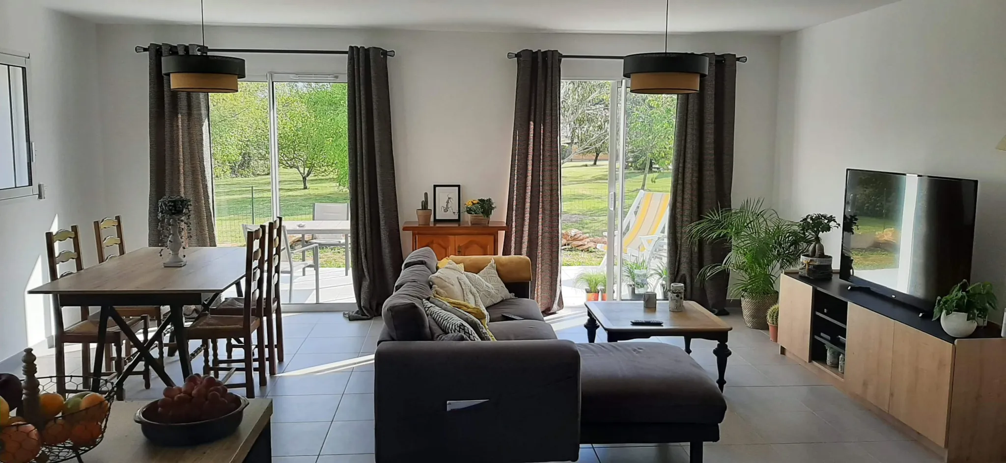 Maison neuve 2020 avec 3 chambres, terrasse et garage à Langon 