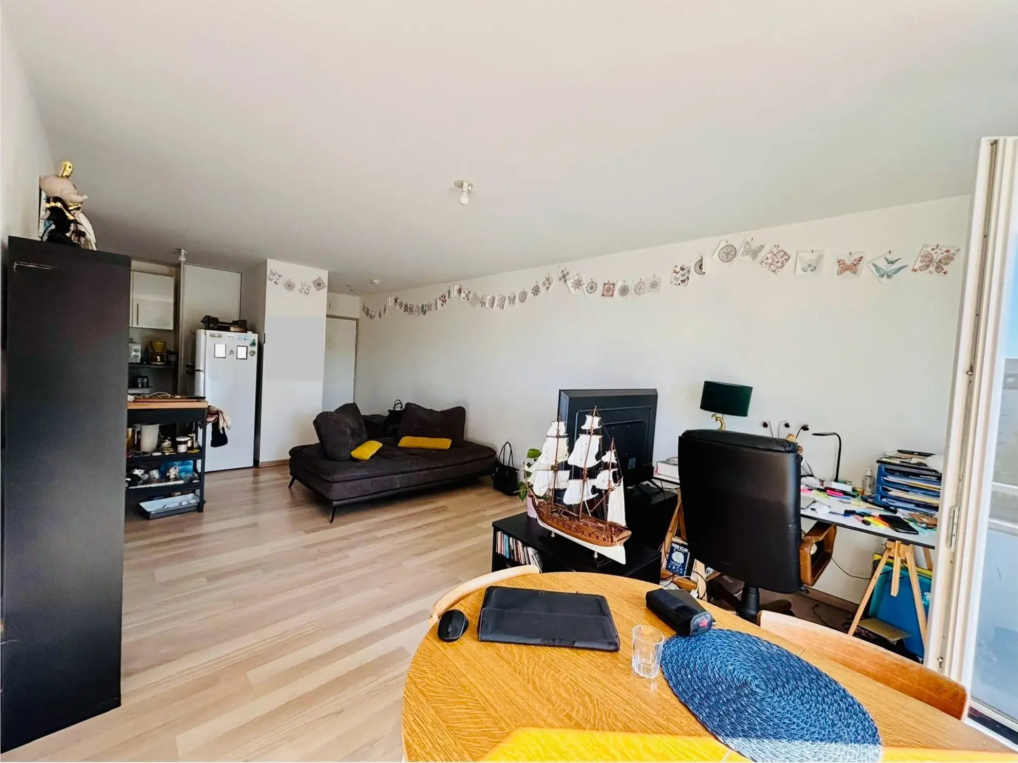 Appartement T2 de 47 m² avec loggia et box à Le Mans