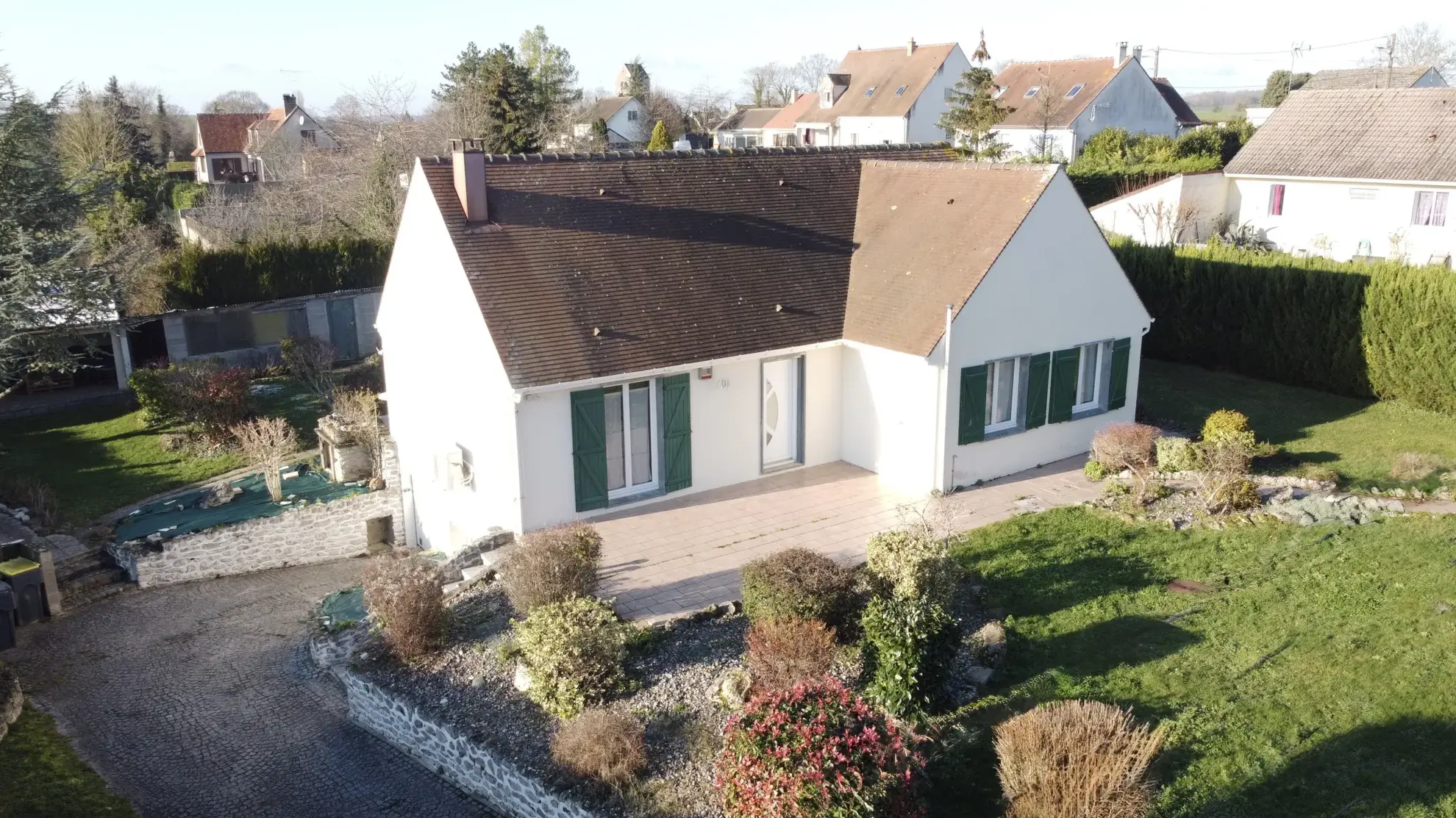 Maison plain-pied de 90m² avec sous-sol total à La Ferté-Gaucher 
