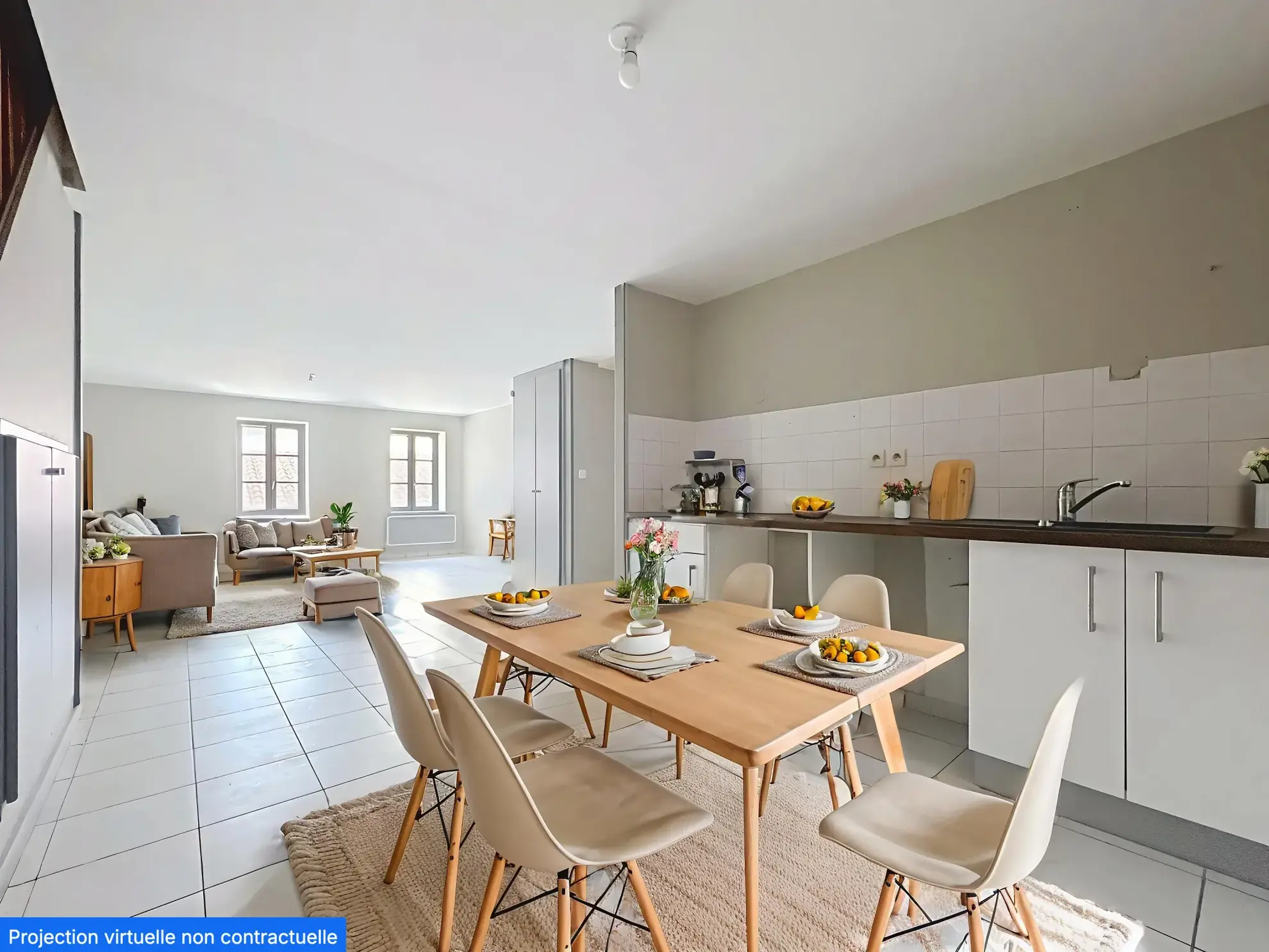 Appartement T3 en Duplex avec Cave au Centre-ville de Villefranche-sur-Saône