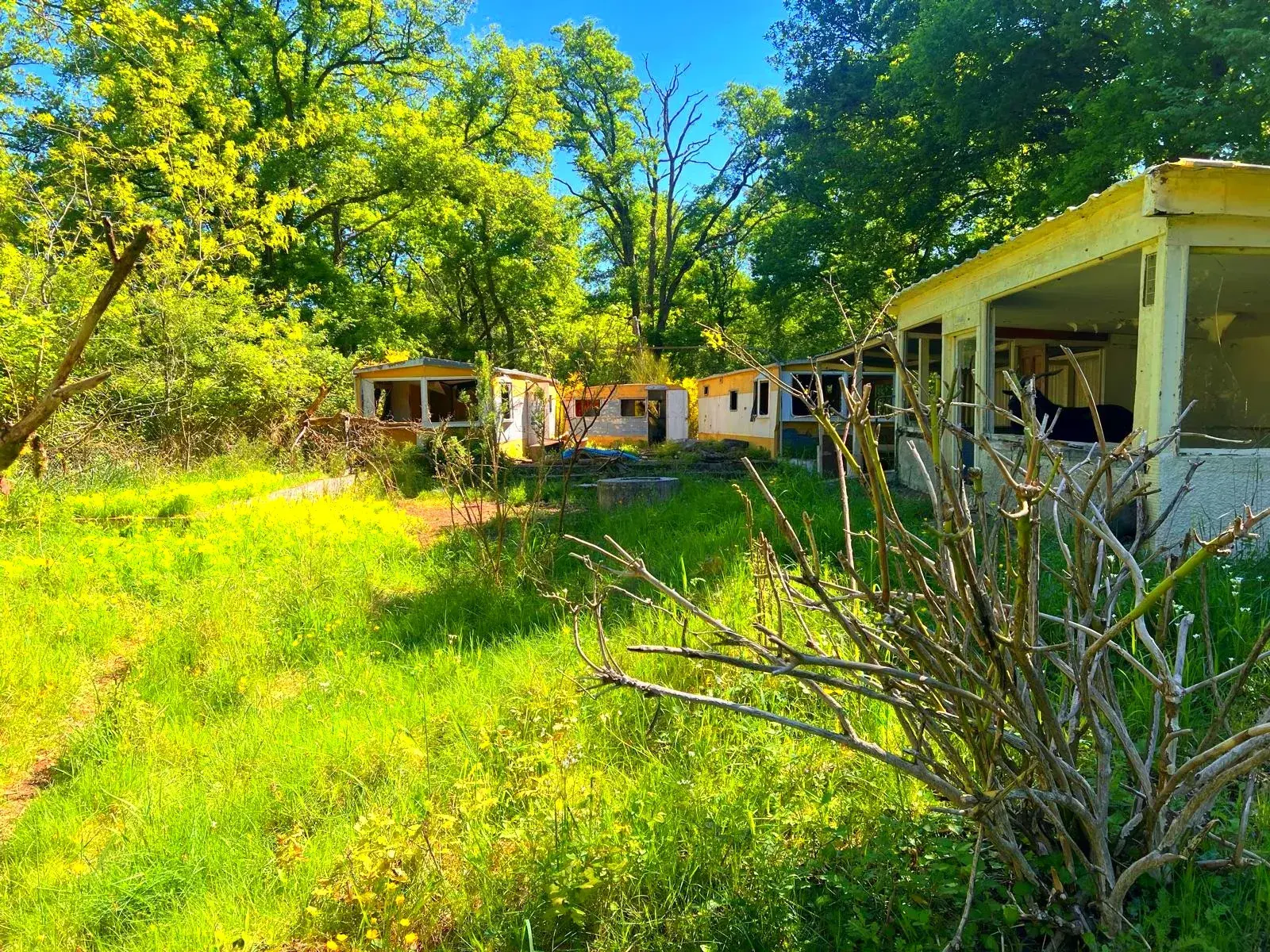 Terrain de loisirs à vendre à Germigny-des-Pres, proche de la Loire, à rénover 