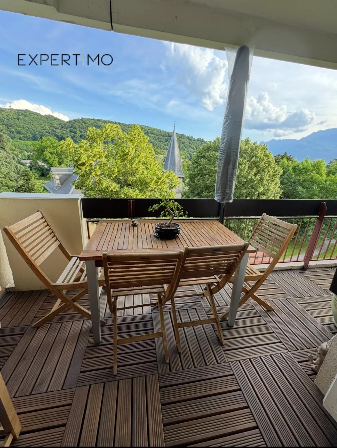 Appartement T4 rénové de 83 m² avec balcon à Échirolles 