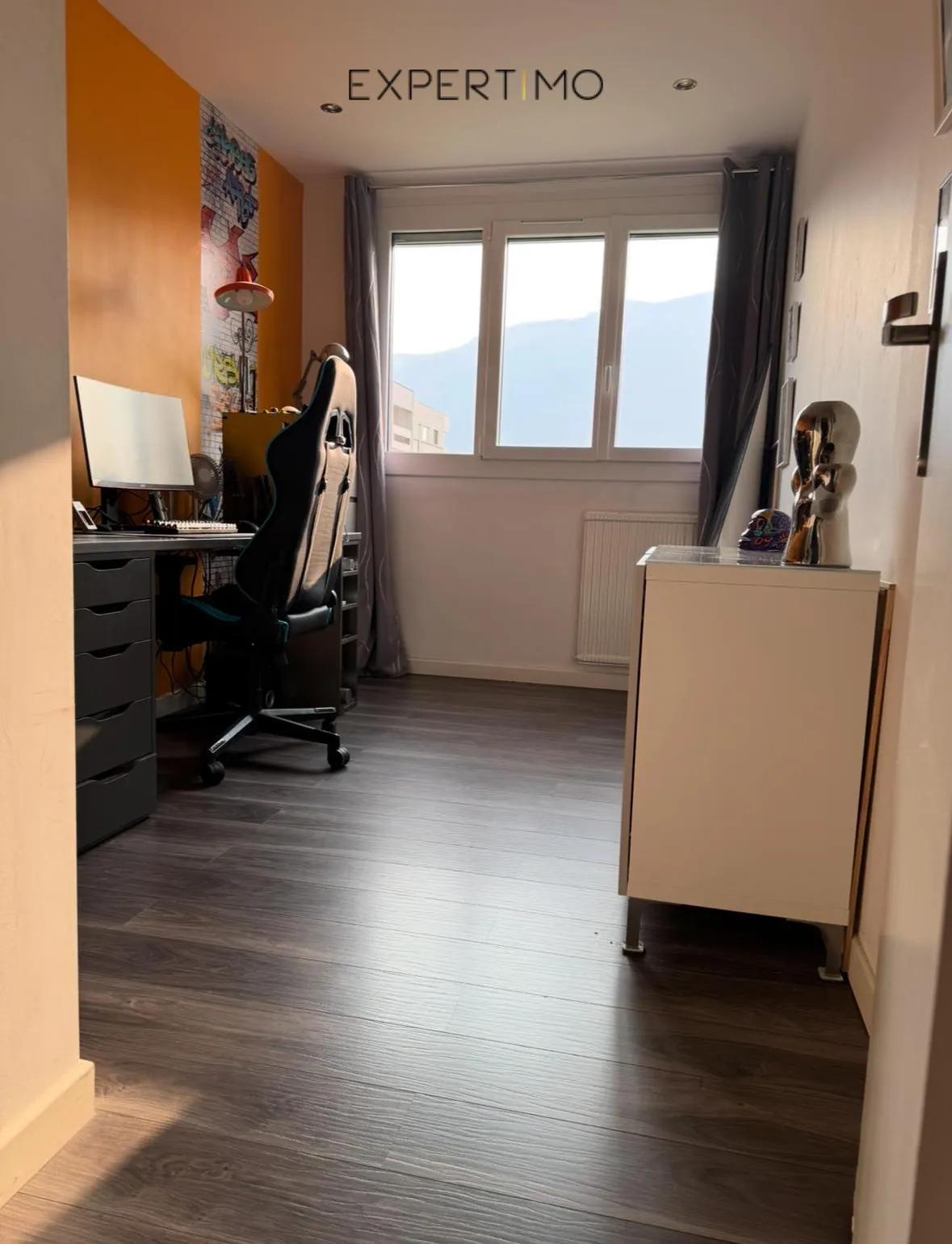 Appartement T4 rénové de 83 m² avec balcon à Échirolles 