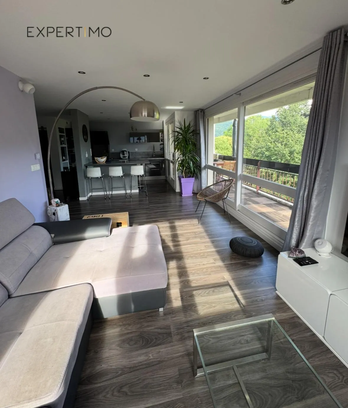 Appartement T4 rénové de 83 m² avec balcon à Échirolles 