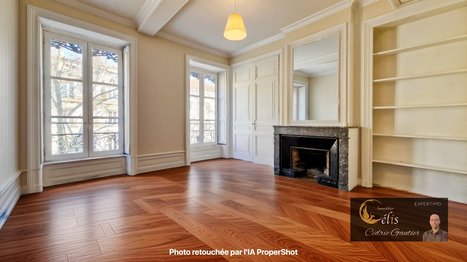 Appartement lumineux de 59 m² à Lyon, idéal pour rénovation, à proximité des métros et commerces 