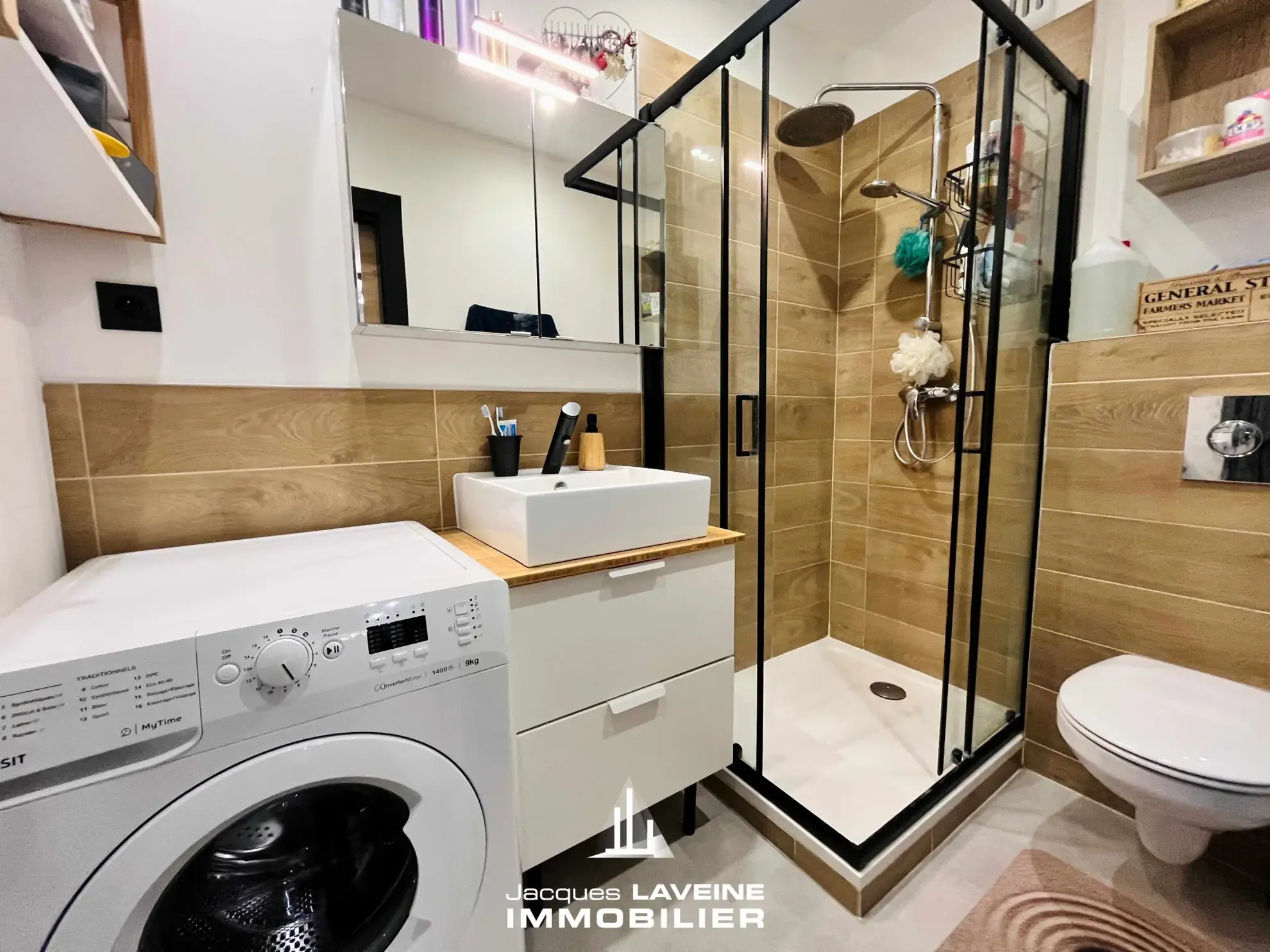 Maison mitoyenne rénovée à Marly avec jardin et 2 grandes chambres 