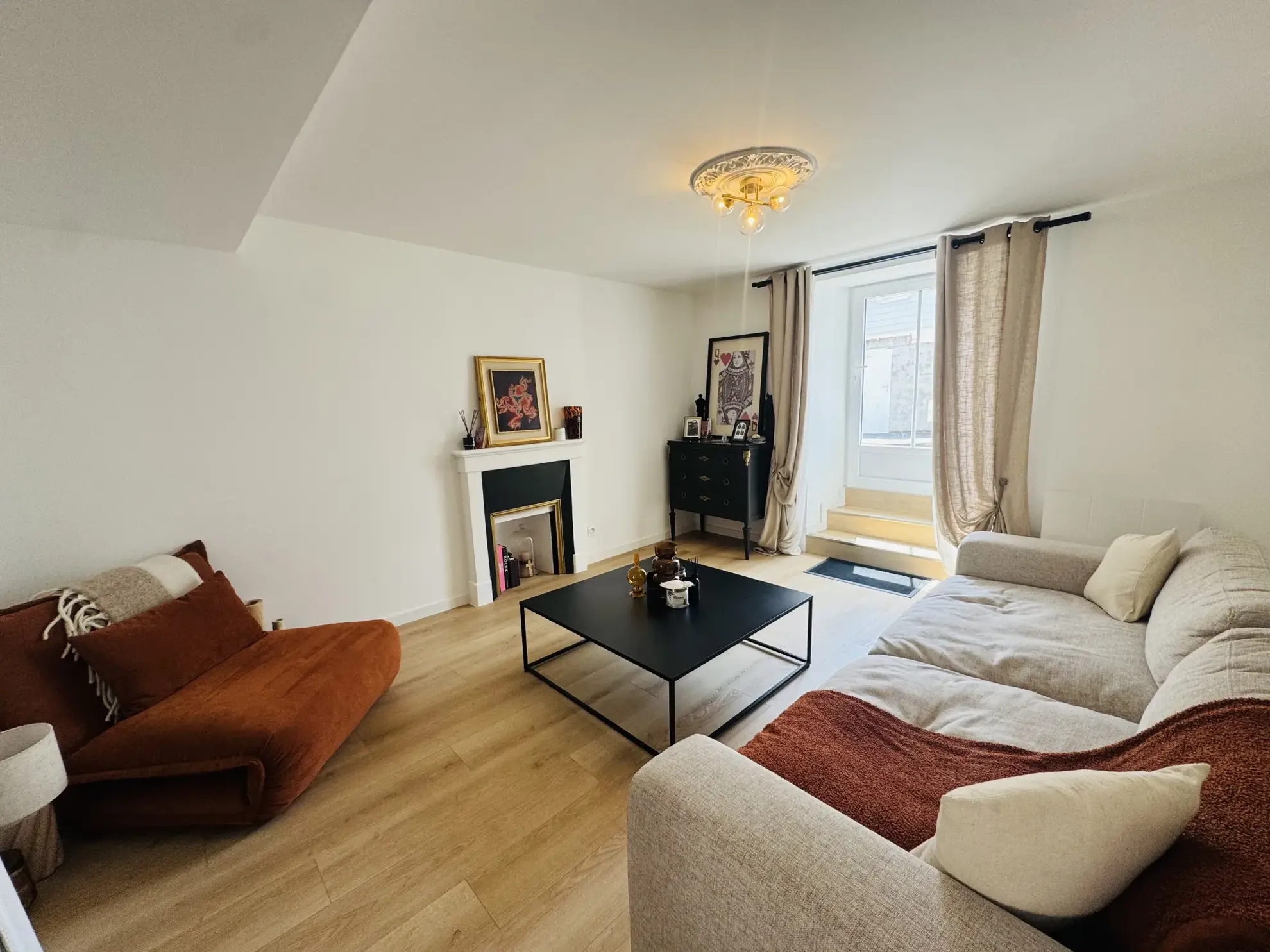 Appartement Type 2 rénové avec patio privé à Saint Pierre, Les Sables d'Olonne 