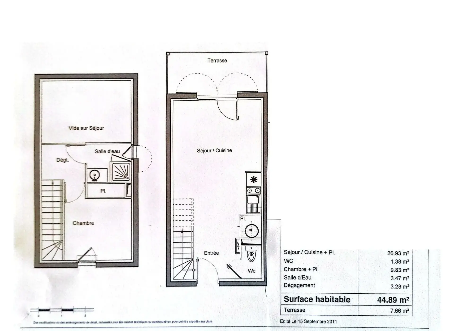 Maison de 45 m² avec terrasse et parking à Lunel 