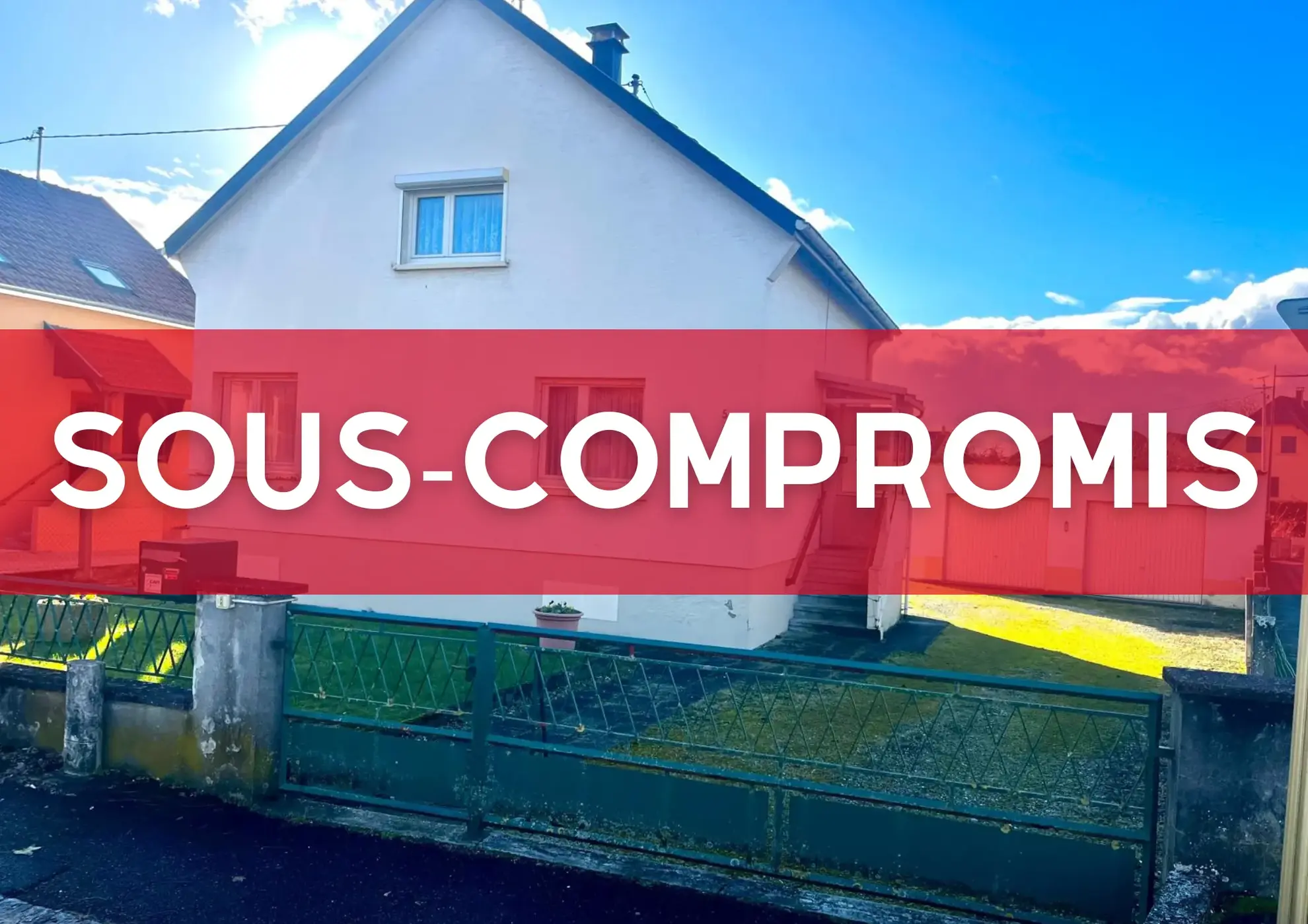 Maison d'environ 100m² à Bartenheim-La-Chaussée avec garage et terrain divisible