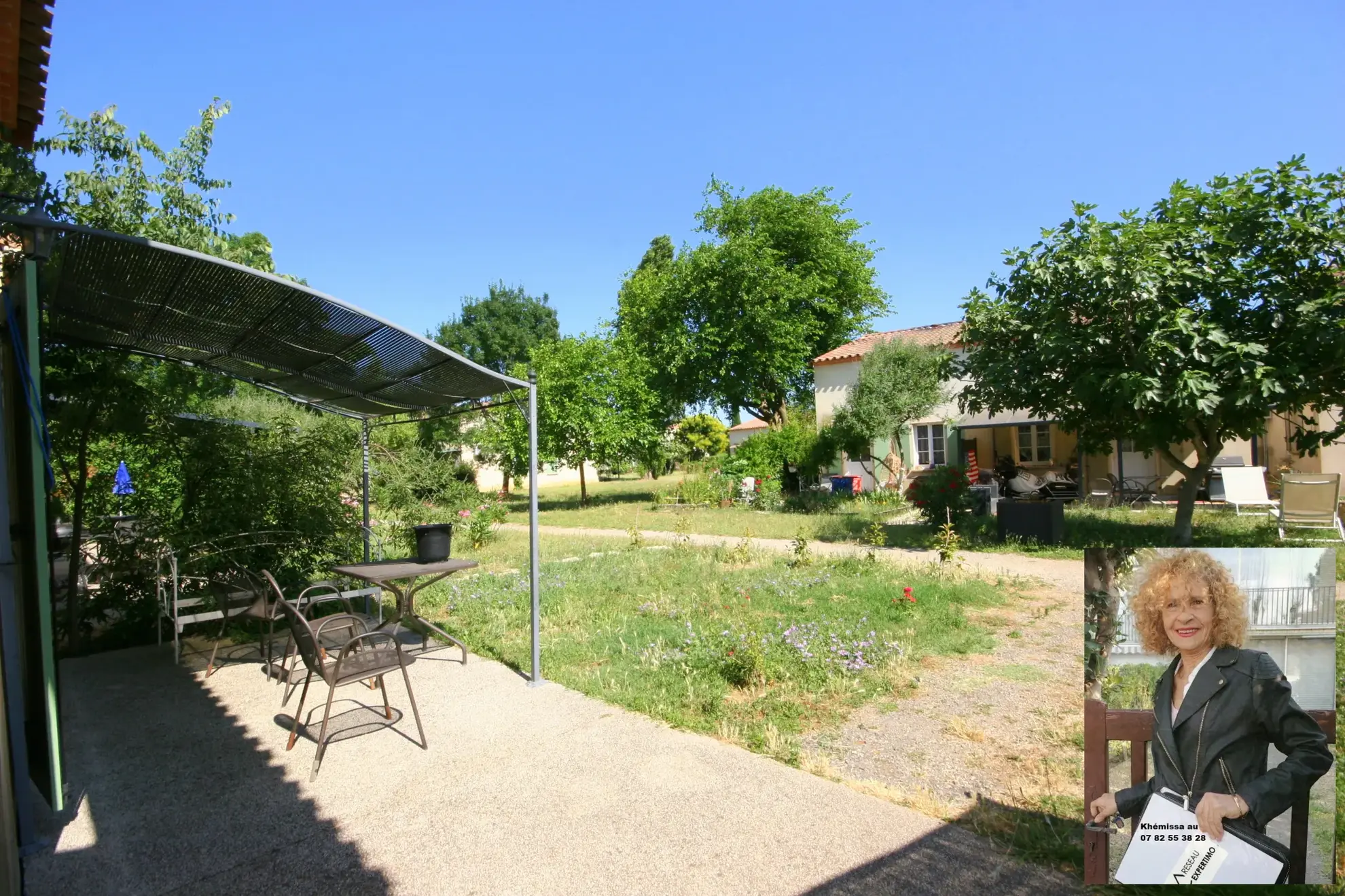 Belle maison T3 avec jardin et piscine à Gallargues-Le-Montueux, Gard 