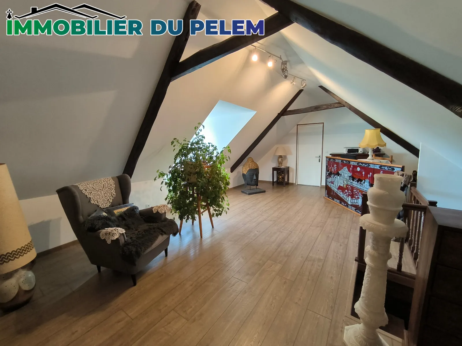 Longère bretonne isolée avec étangs et salle de cinéma à Plougonver 