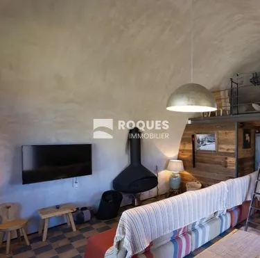 Belle bergerie rénovée à Veyreau, proche Millau, 50 m² avec jardin et terrasse 