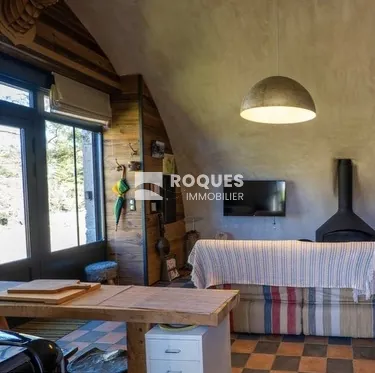 Belle bergerie rénovée à Veyreau, proche Millau, 50 m² avec jardin et terrasse 