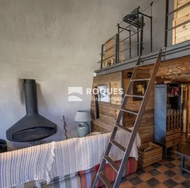 Belle bergerie rénovée à Veyreau, proche Millau, 50 m² avec jardin et terrasse 