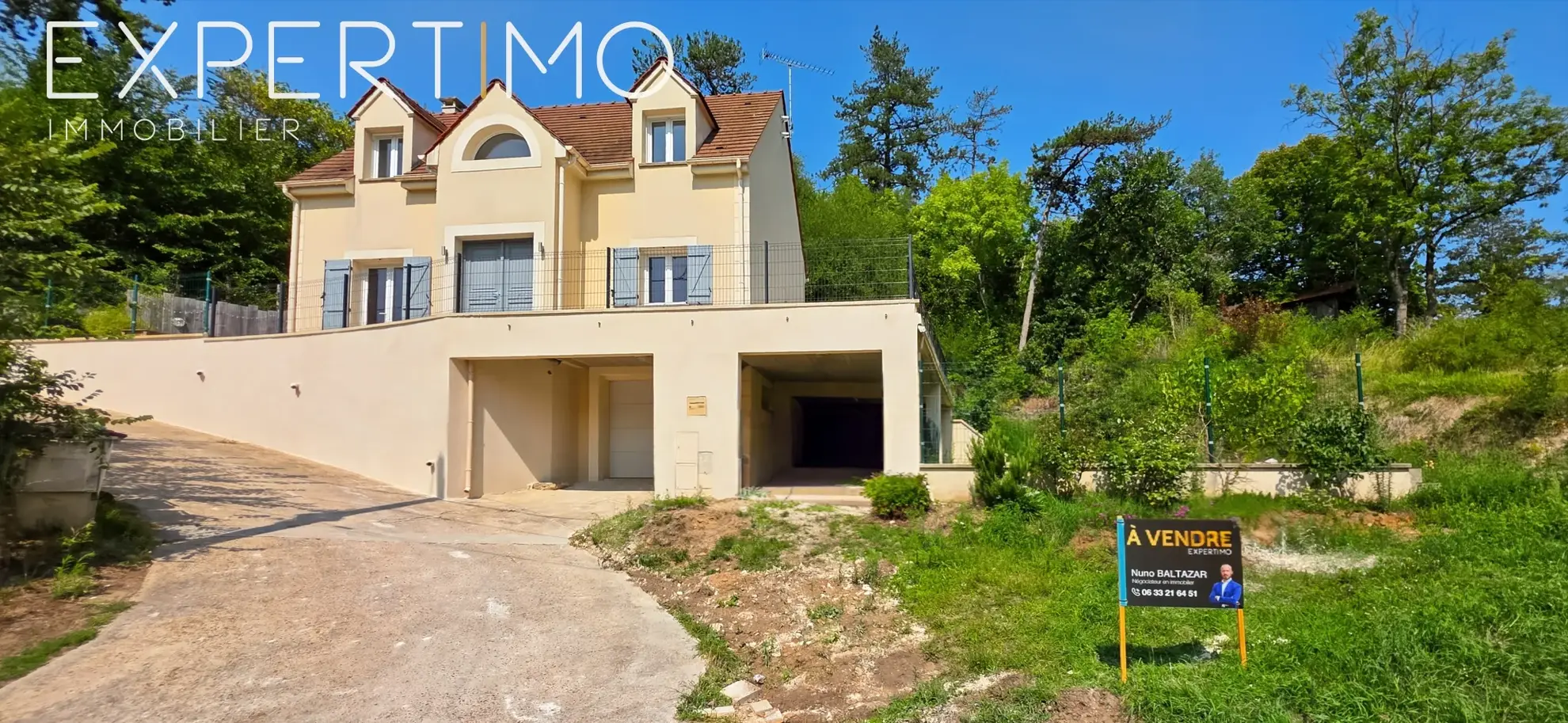 Maison récente avec terrain de 3900 m² dans la vallée de la Juine, à 10 min d’Étampes 