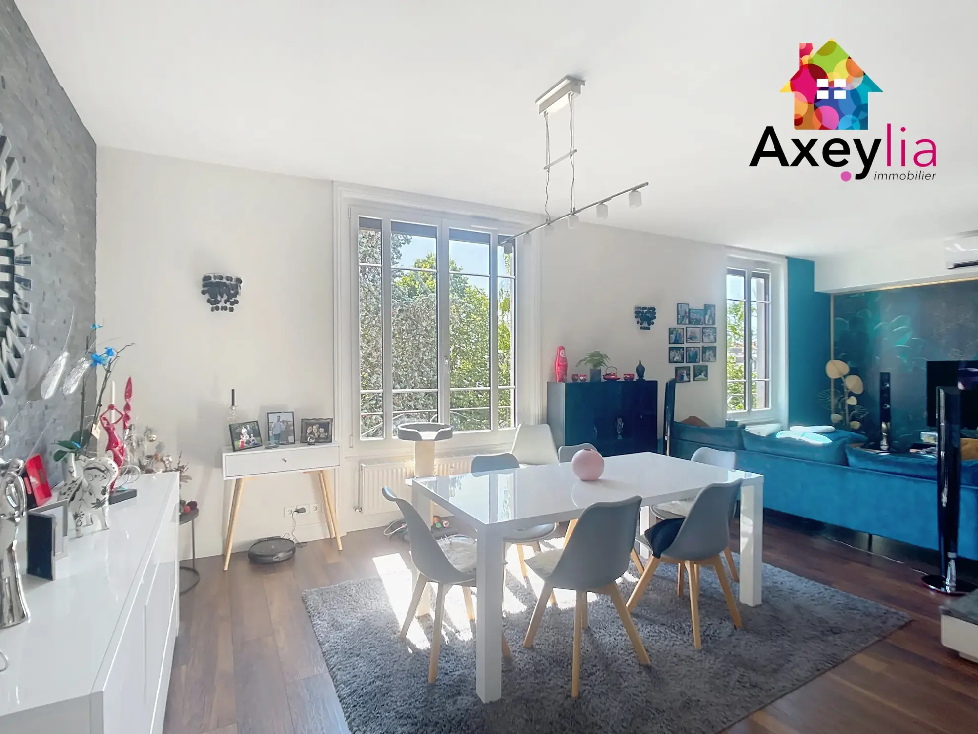 Appartement T5 rénové au centre de Roanne avec parking et cave 