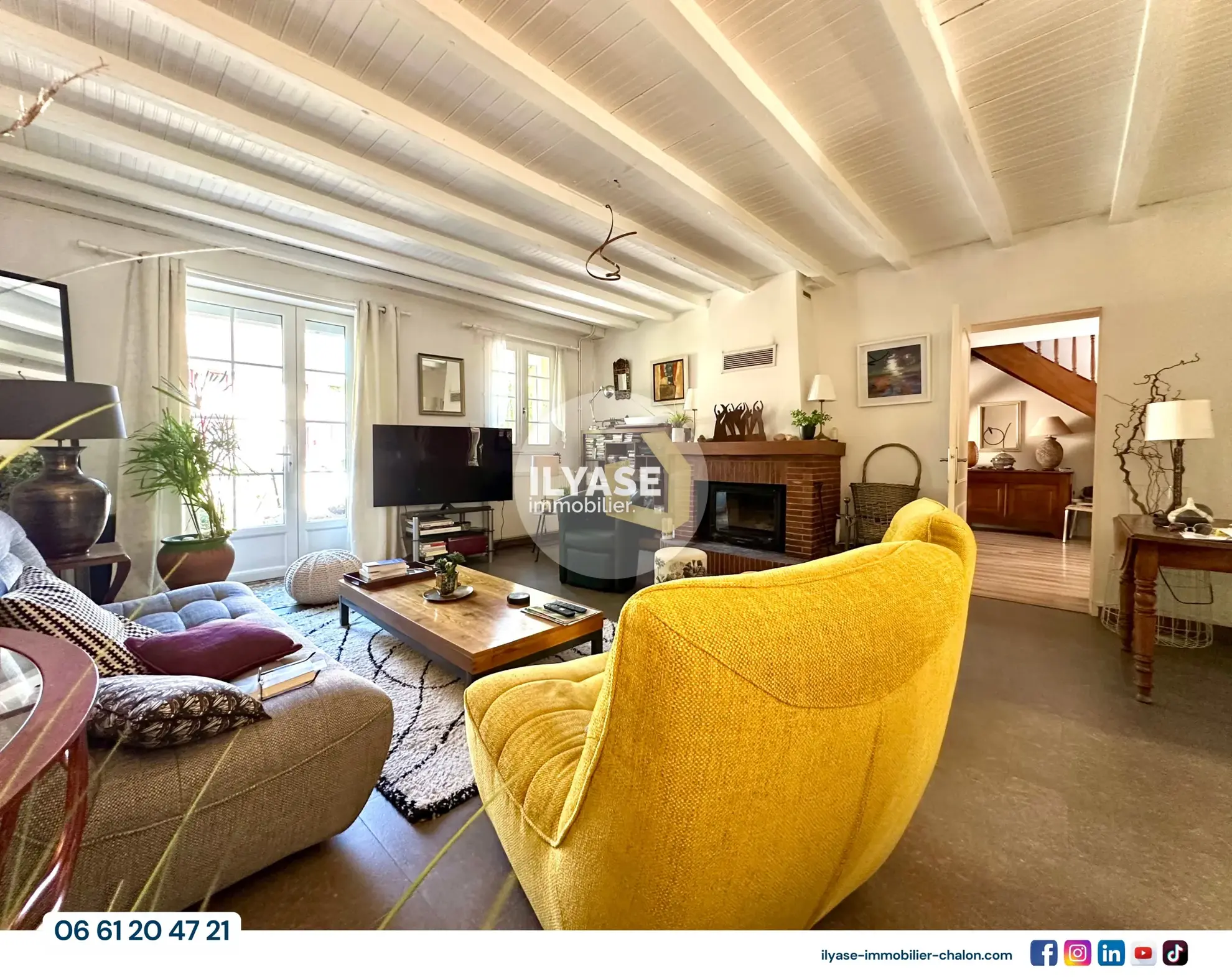 Maison 130 m2 avec jardin et piscine à Saint-Germain-lès-Buxy 