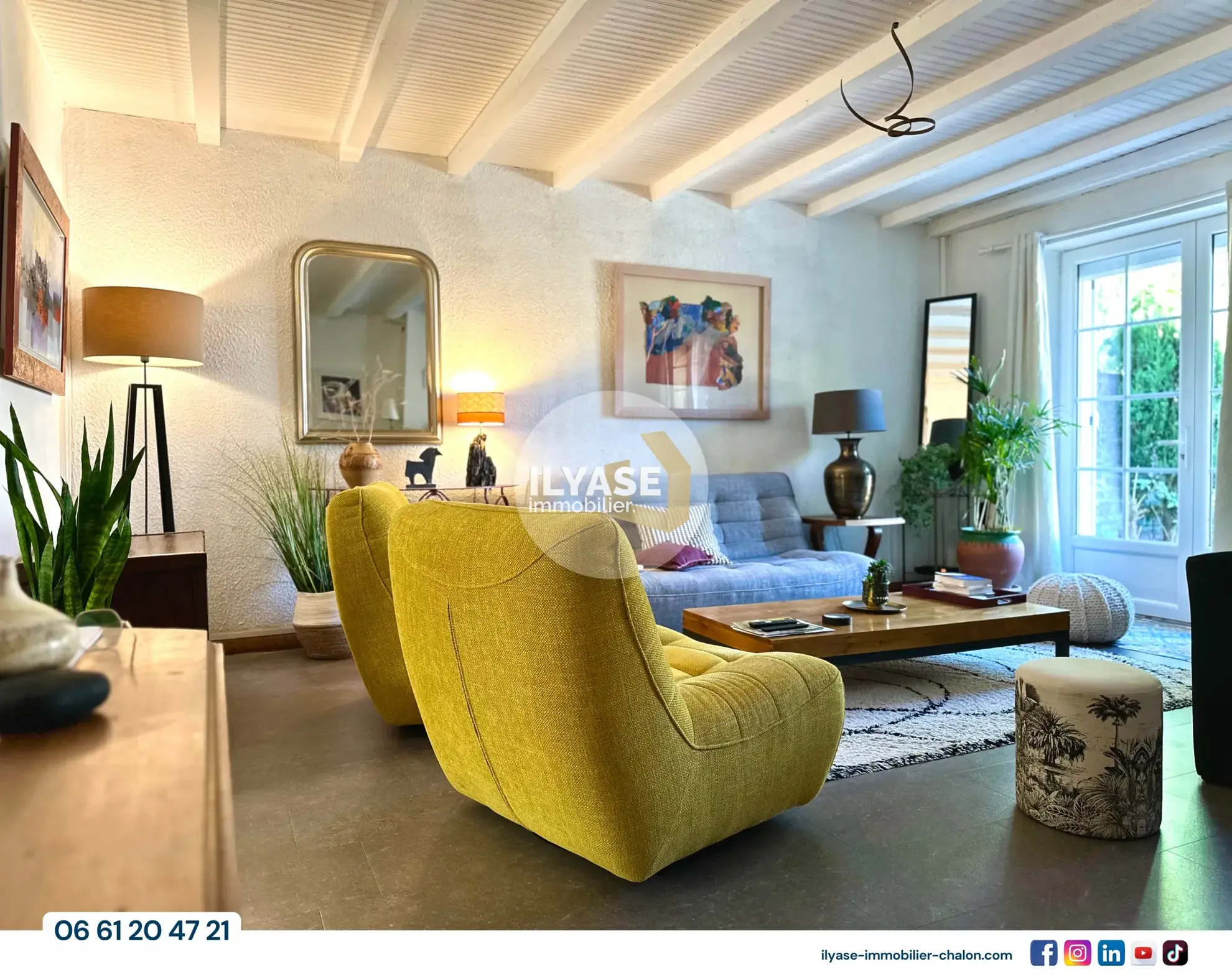 Maison 130 m2 avec jardin et piscine à Saint-Germain-lès-Buxy 