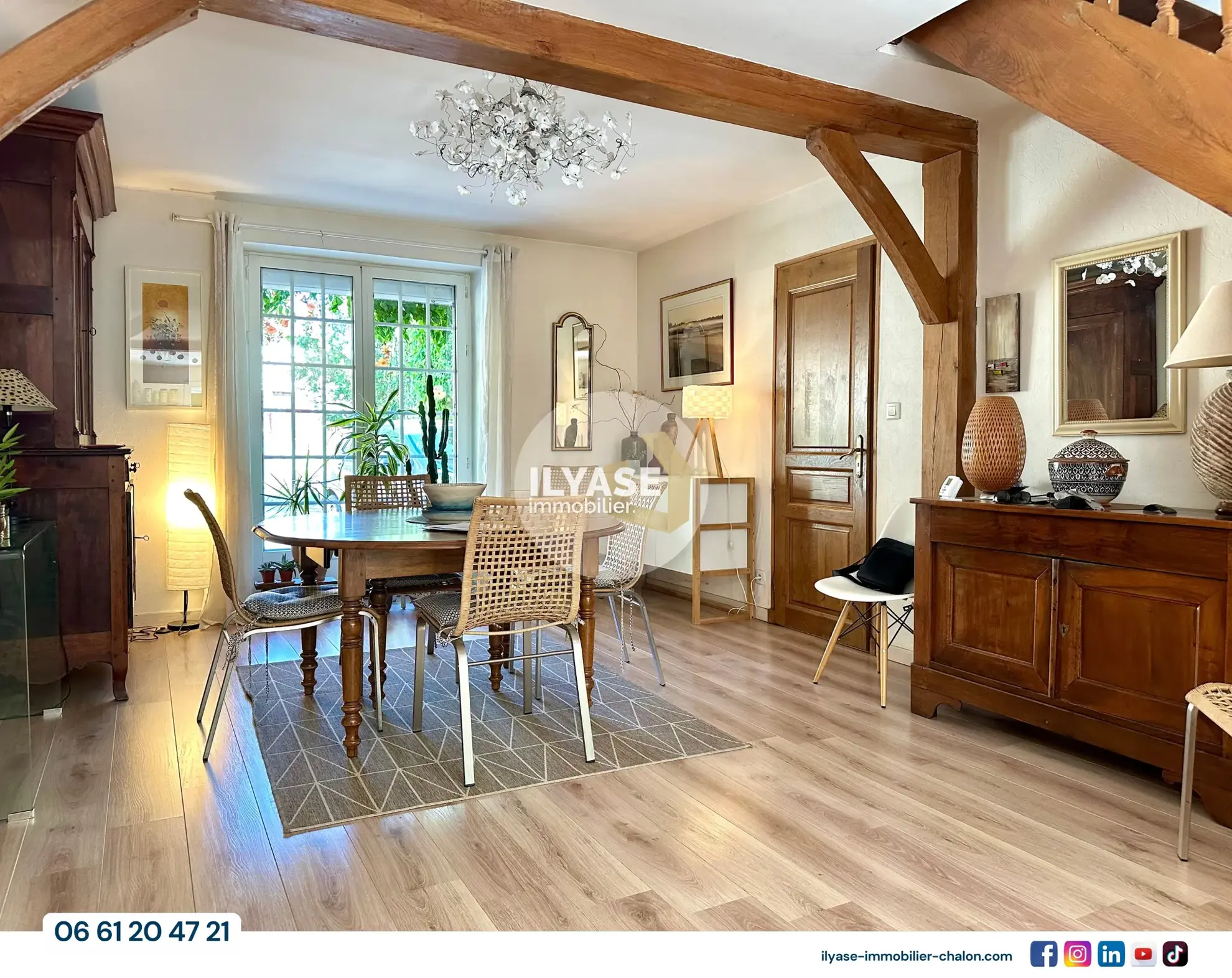 Maison 130 m2 avec jardin et piscine à Saint-Germain-lès-Buxy 