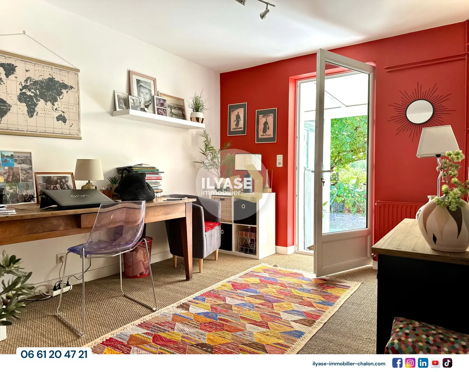 Maison 130 m2 avec jardin et piscine à Saint-Germain-lès-Buxy 