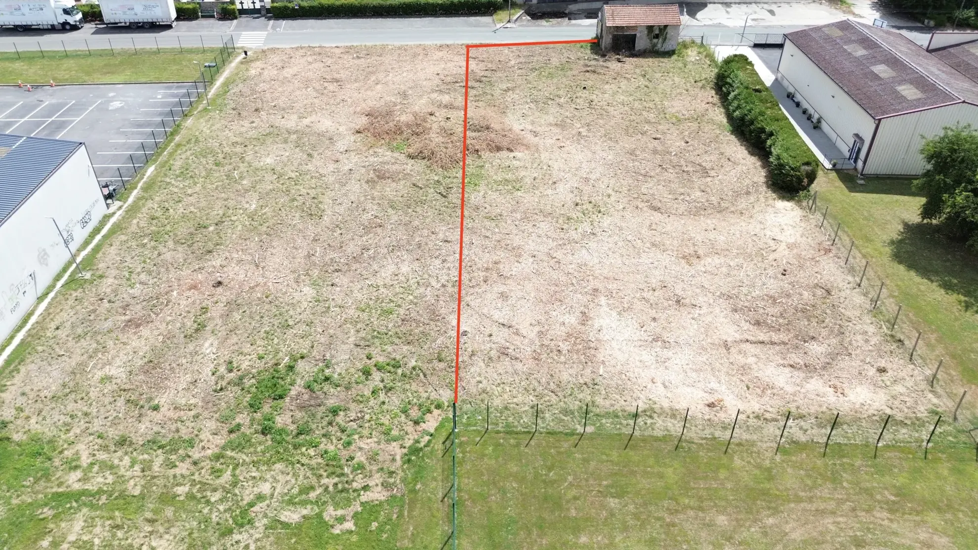 Terrain de 1939 m² en zone industrielle à Rebaïs – Opportunité à saisir