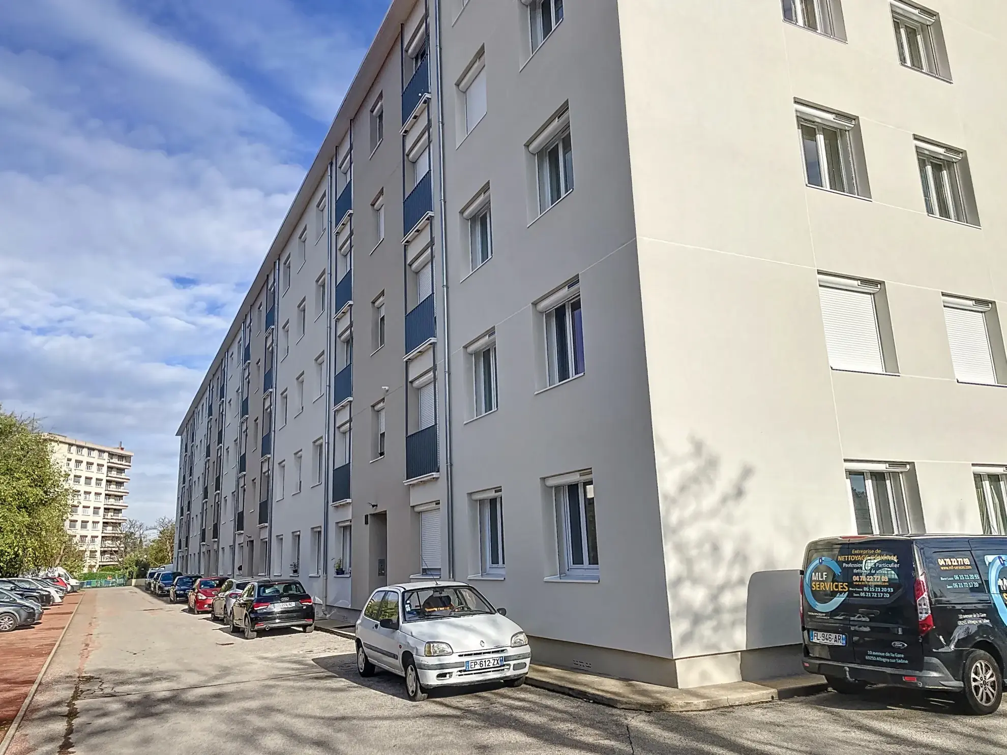 Appartement T3 à Bron proche Montchat, calme et sécurisé 