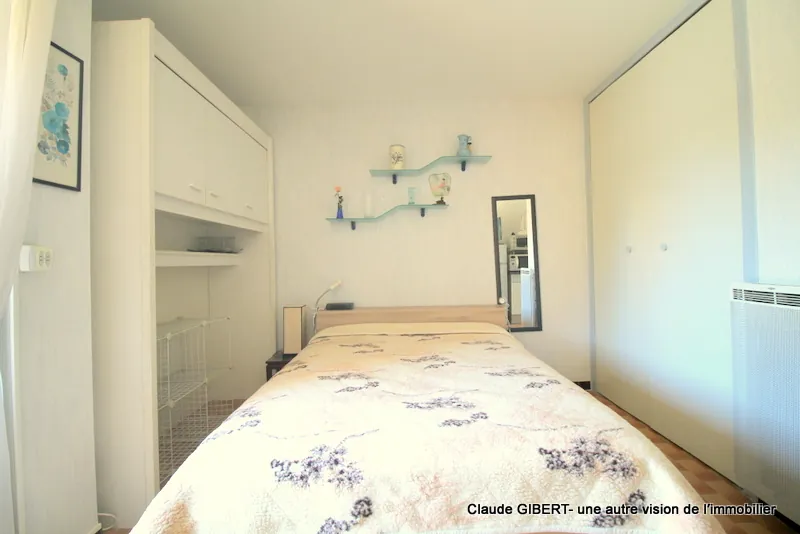 Appartement T1 de 19 m² avec terrasse à Balaruc-les-Bains, proche thermes et commodités 