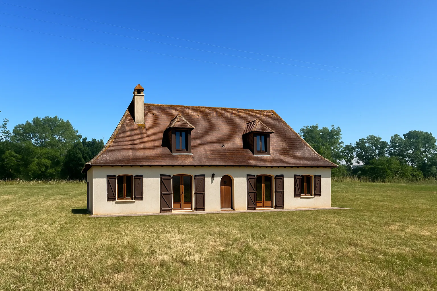 Terrain constructible 1278 m² au cœur du Périgord Noir - Chavagnac