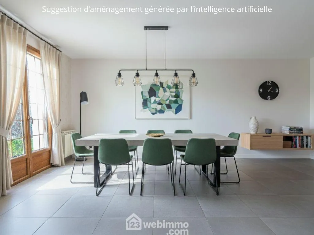 Maison familiale à Sablé-sur-Sarthe avec 3 chambres et grand sous-sol, terrain clos 