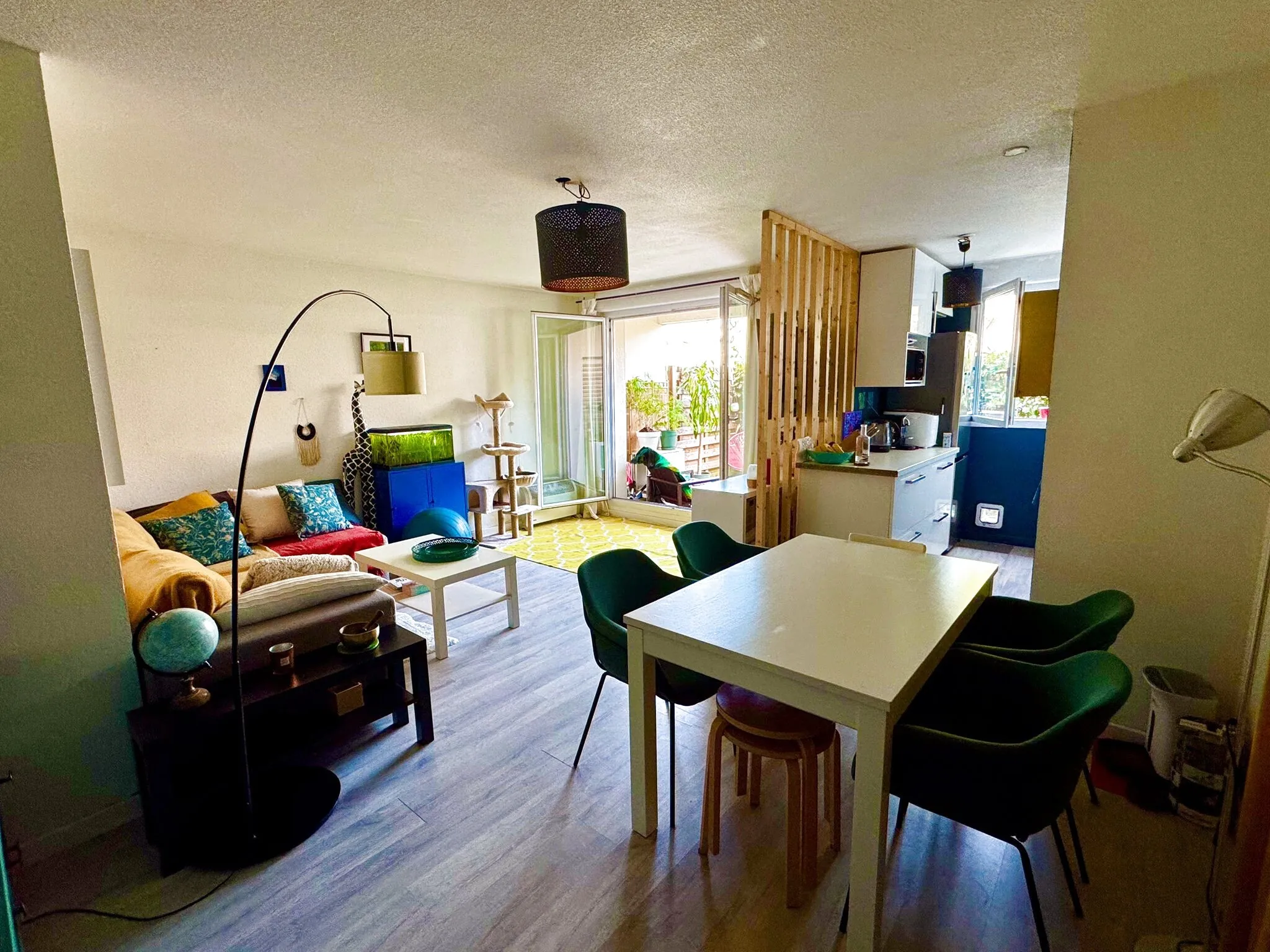 Appartement 3 pièces avec jardin privatif à Bordeaux Centre