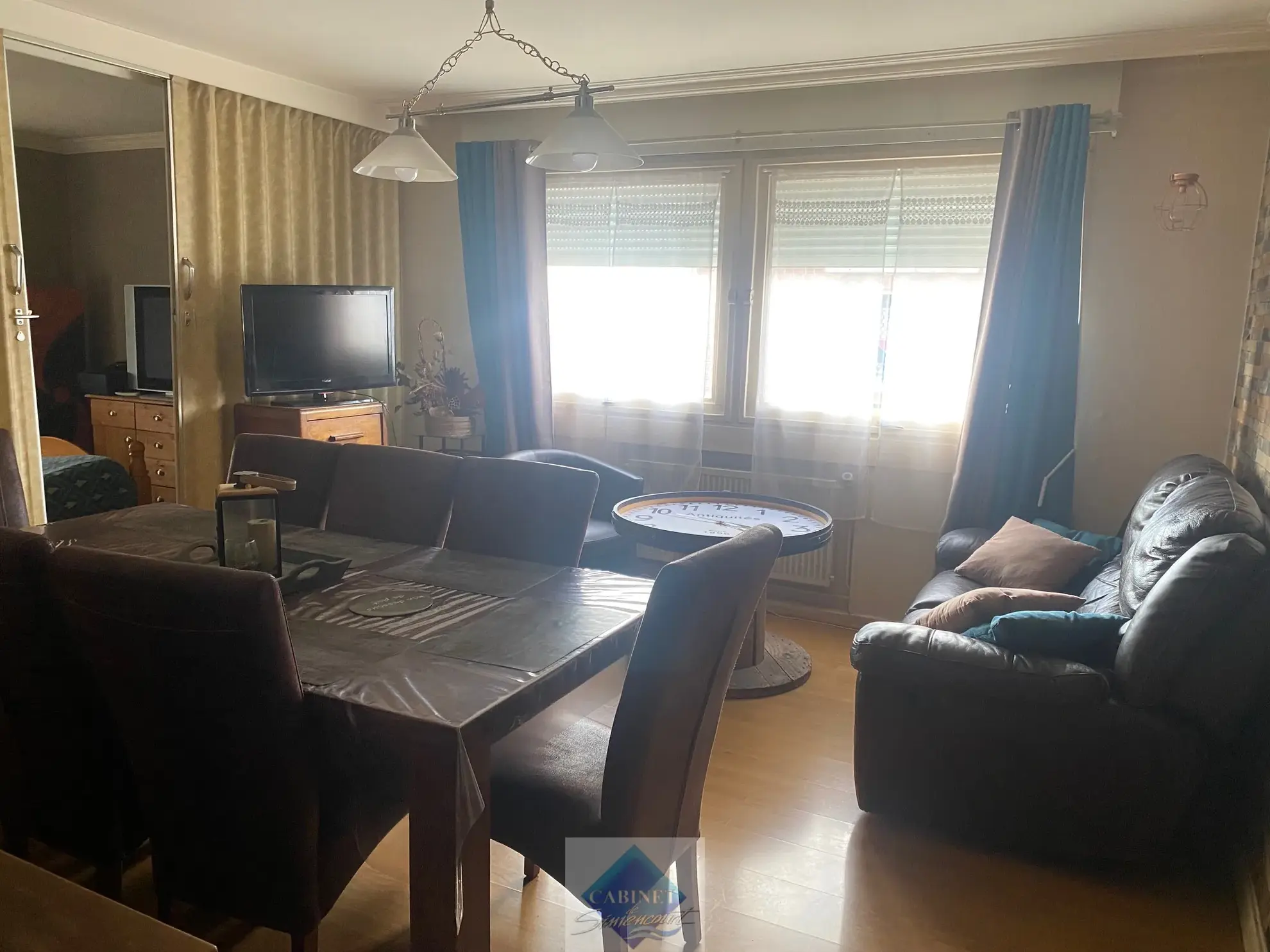 Appartement 3 pièces avec cave et garage à Eu, proche centre-ville 