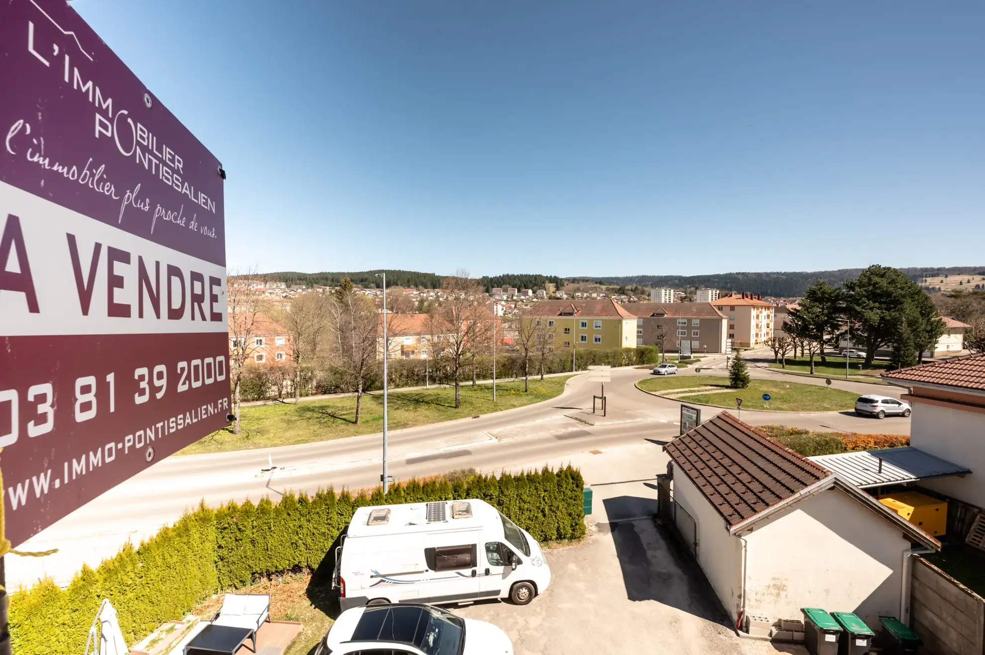 Vente d'un appartement T4 lumineux avec garage à Pontarlier 