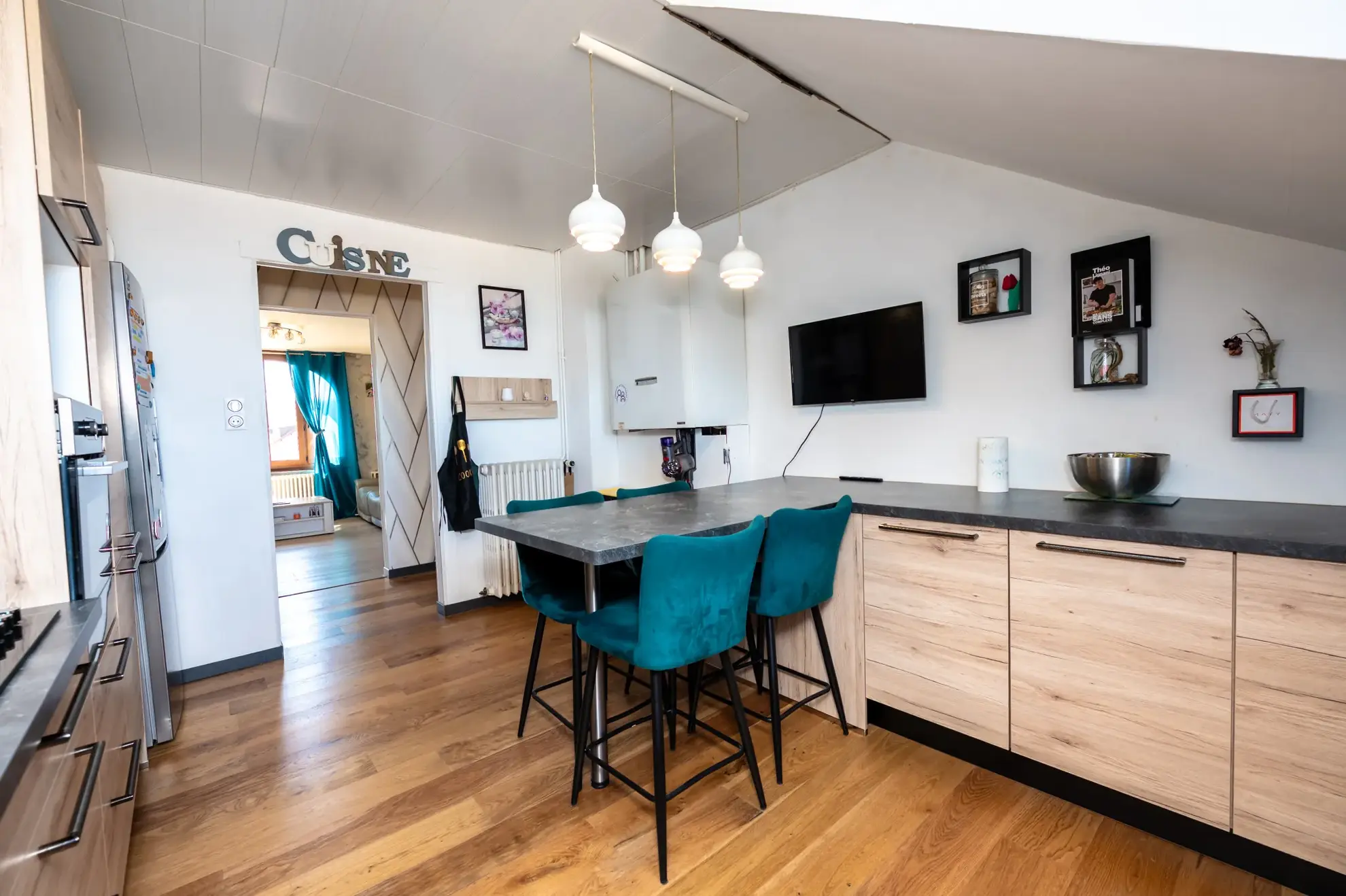 Vente d'un appartement T4 lumineux avec garage à Pontarlier 