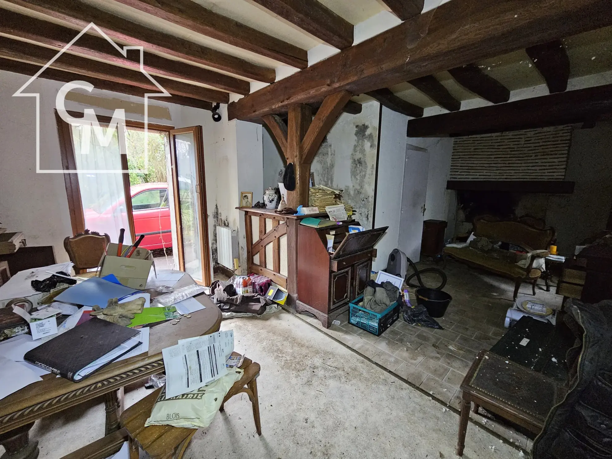 Maison 3 pièces de 66 m² avec terrain de 1350 m² à Chabris 